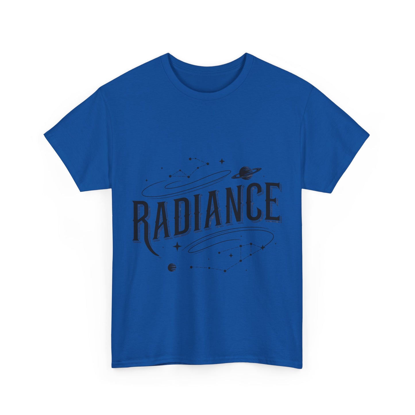 Radiance Unisex Heavy Cotton Tee - Cosmic Design for Star Gazers