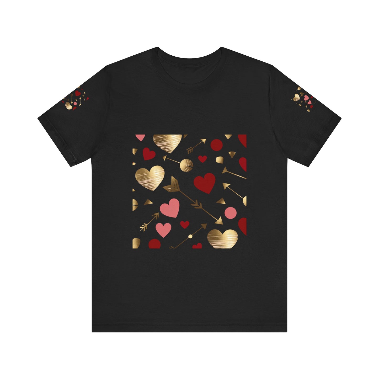 Romantic Hearts Short Sleeve Tee