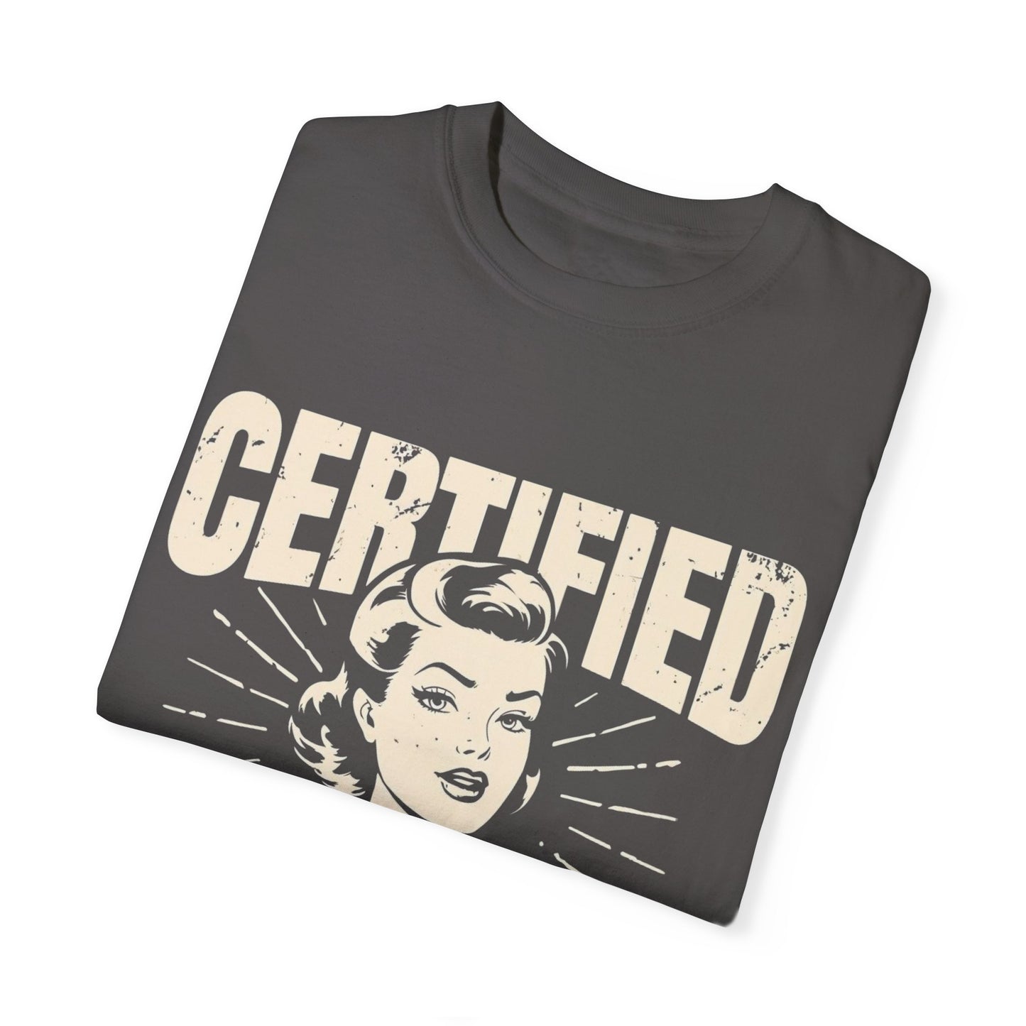 Certified Attitud Garment-Dyed T-Shirt - Casual & Confident Style