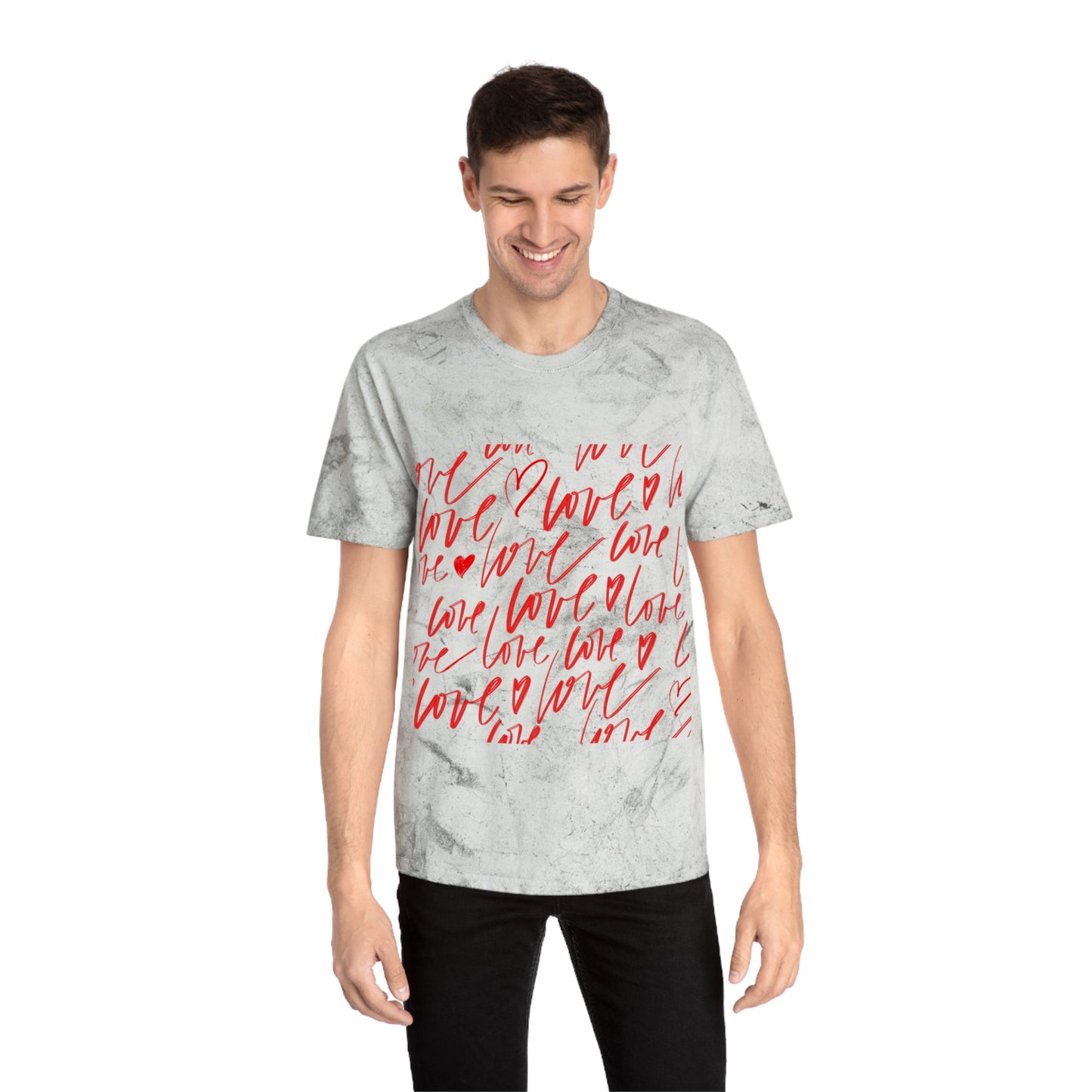 Color Blast Love T-Shirt for Passionate Souls | Perfect for Everyday Wear