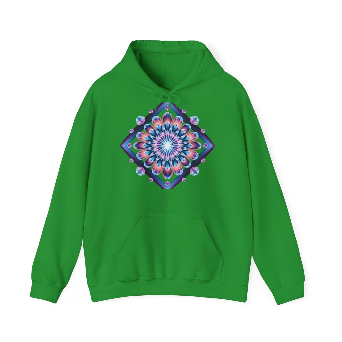 Mandala Hoodie for Comfort & Style, Cozy Wear, Gift for Her, Unique Sweatshirt, Festival Outfit, Everyday Fashion