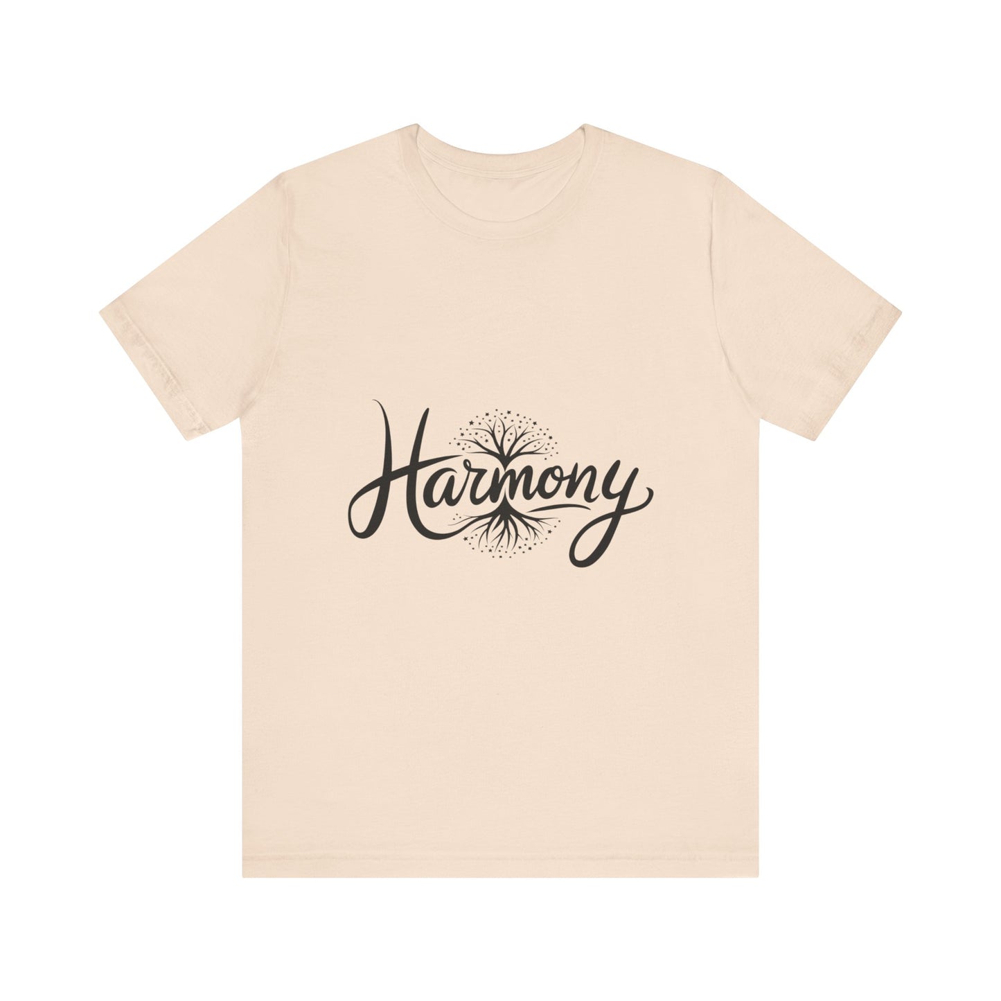 Harmony Unisex Short Sleeve Tee - Comfortable Casual Wear for Positive Vibes