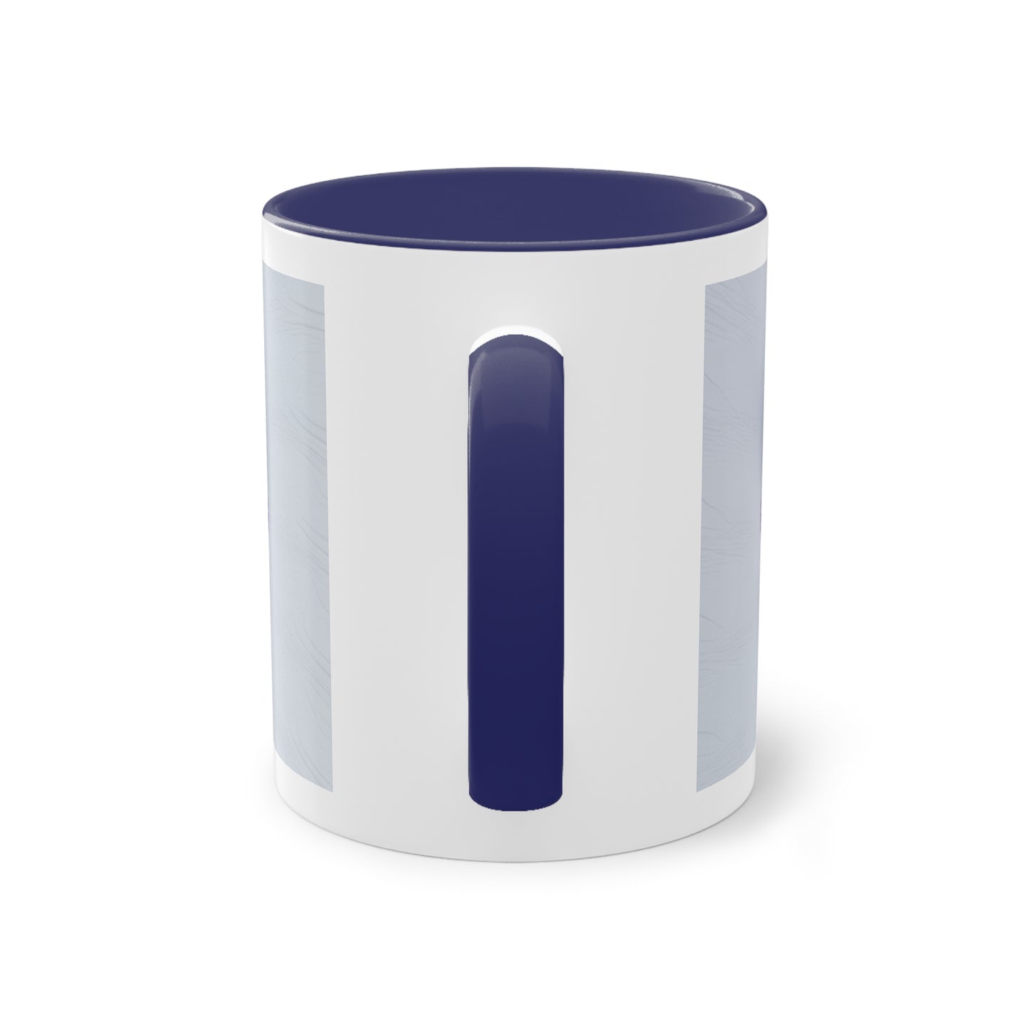 Kaleidoscope Two-Tone Coffee Mug - Vibrant Art Mug for Home & Office, Unique Gift for Coffee Lovers, Decorative Drinkware