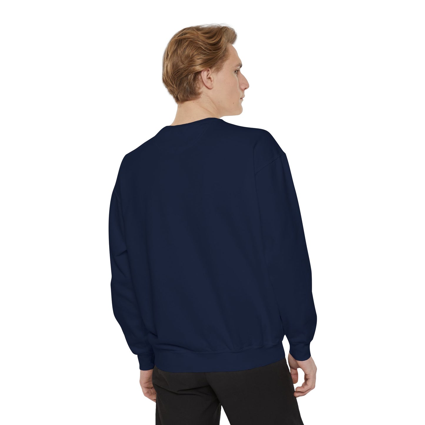 Anchored to Freedom Garment-Dyed Sweatshirt | Relaxed & Trendy Style