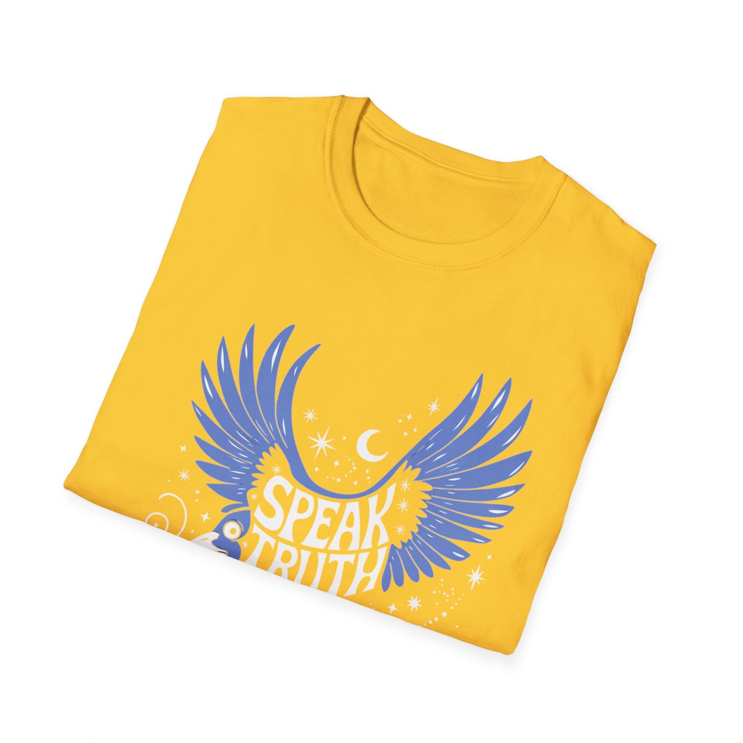 Blue Bird Graphic Womens T-Shirt, Casual Wear, Gift for Bird Lovers, Nature-Themed Apparel, Comfortable Everyday Tee