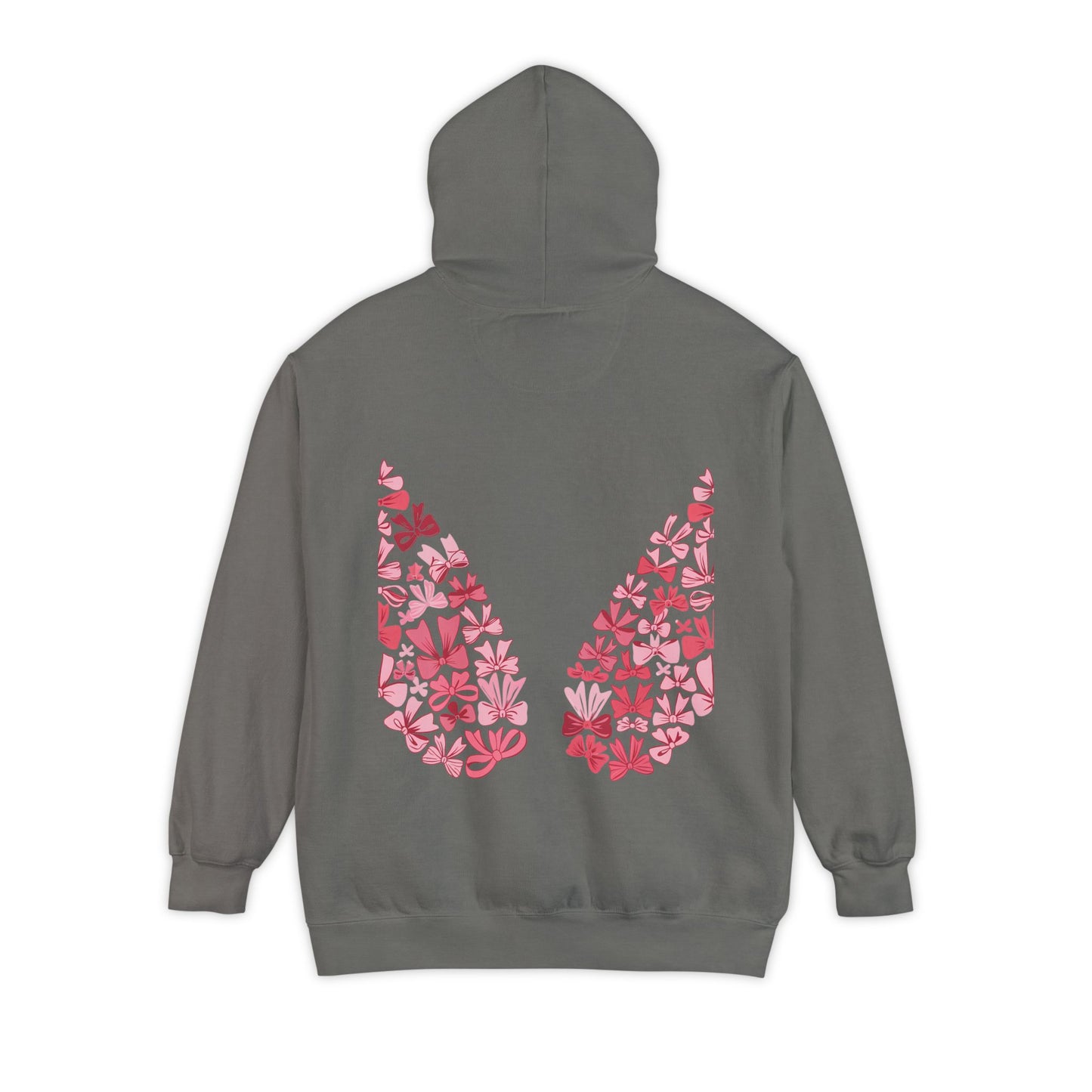 Sudadera con capucha teñida Heart Blossom | Ideal para ropa informal y amantes de la naturaleza