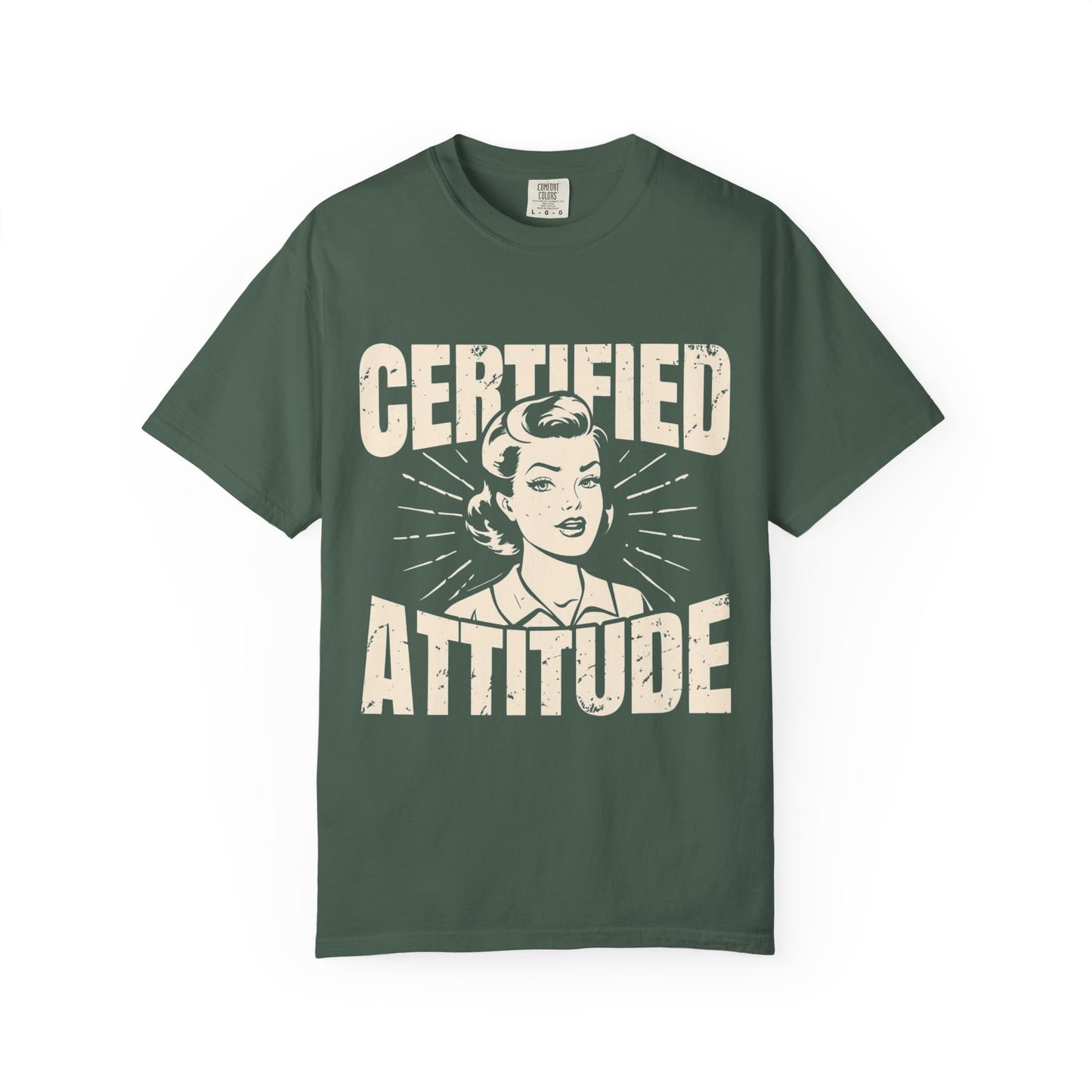 Camiseta teñida con certificación Attitud: estilo informal y seguro