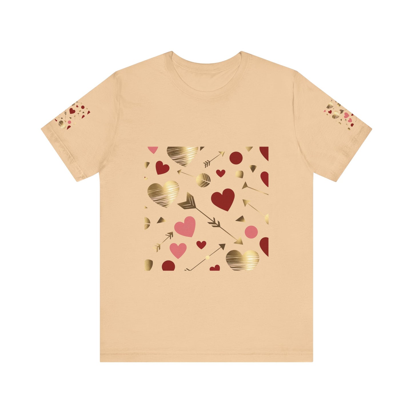 Romantic Hearts Short Sleeve Tee
