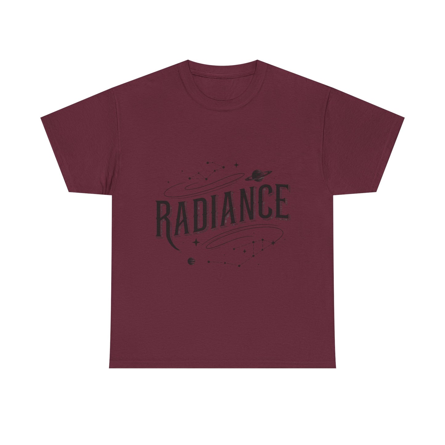 Radiance Unisex Heavy Cotton Tee - Cosmic Design for Star Gazers
