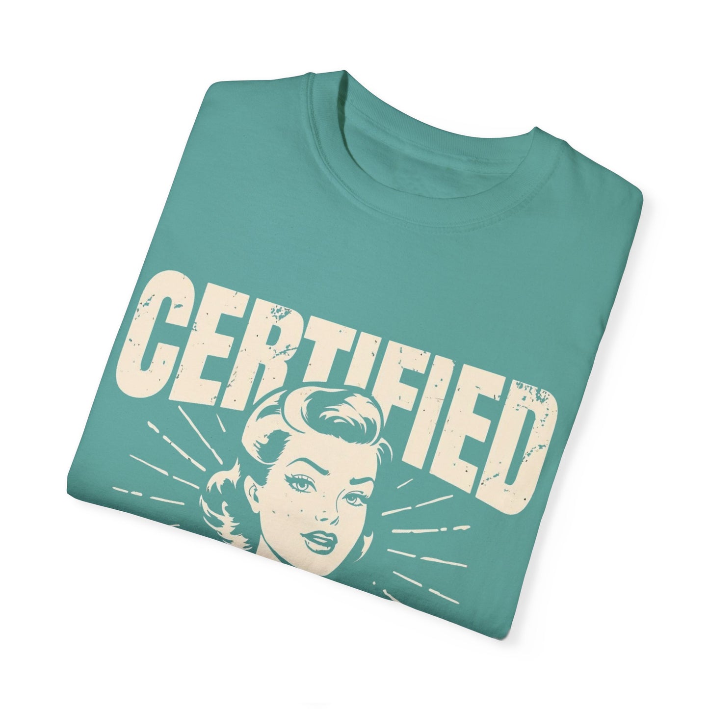 Certified Attitud Garment-Dyed T-Shirt - Casual & Confident Style