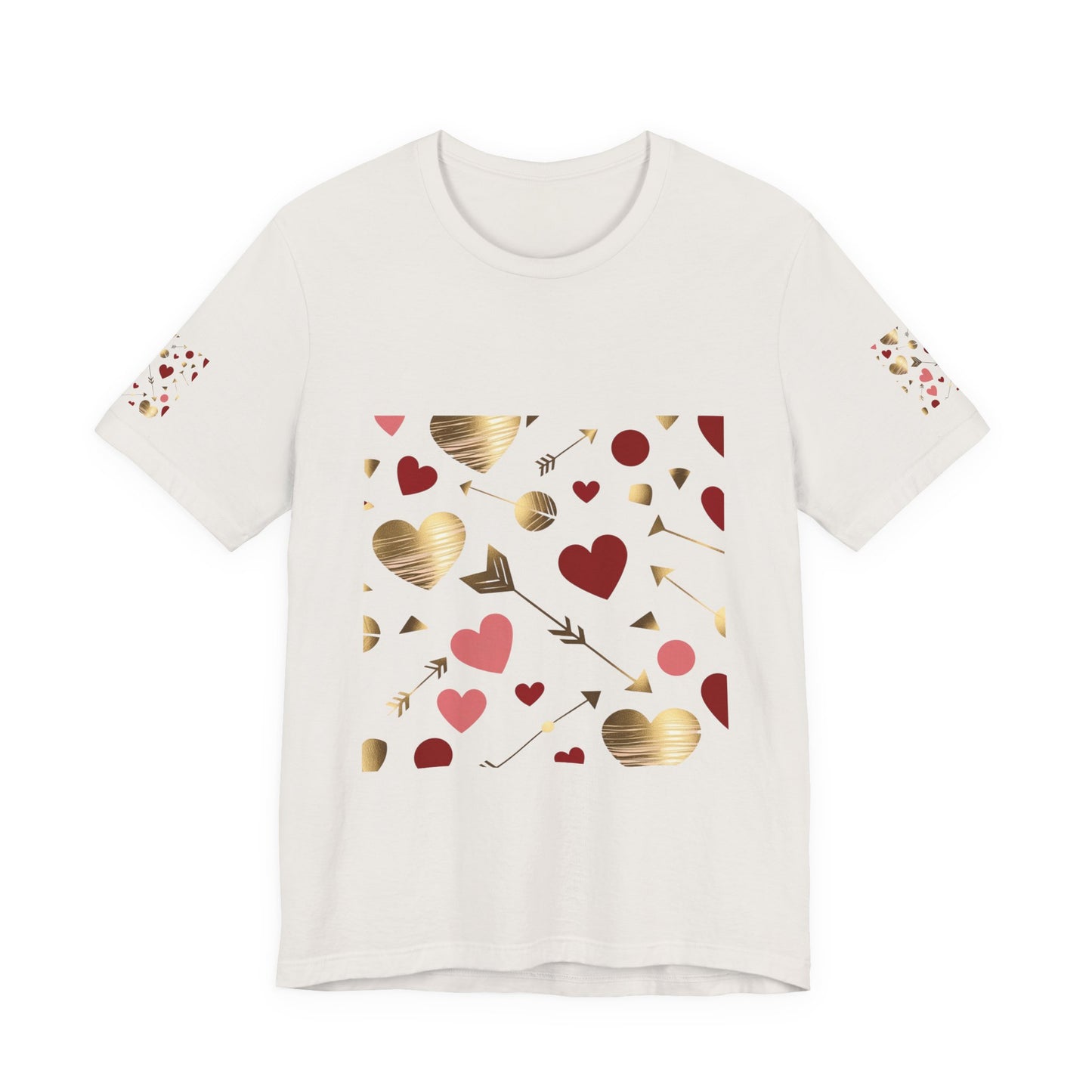 Romantic Hearts Short Sleeve Tee