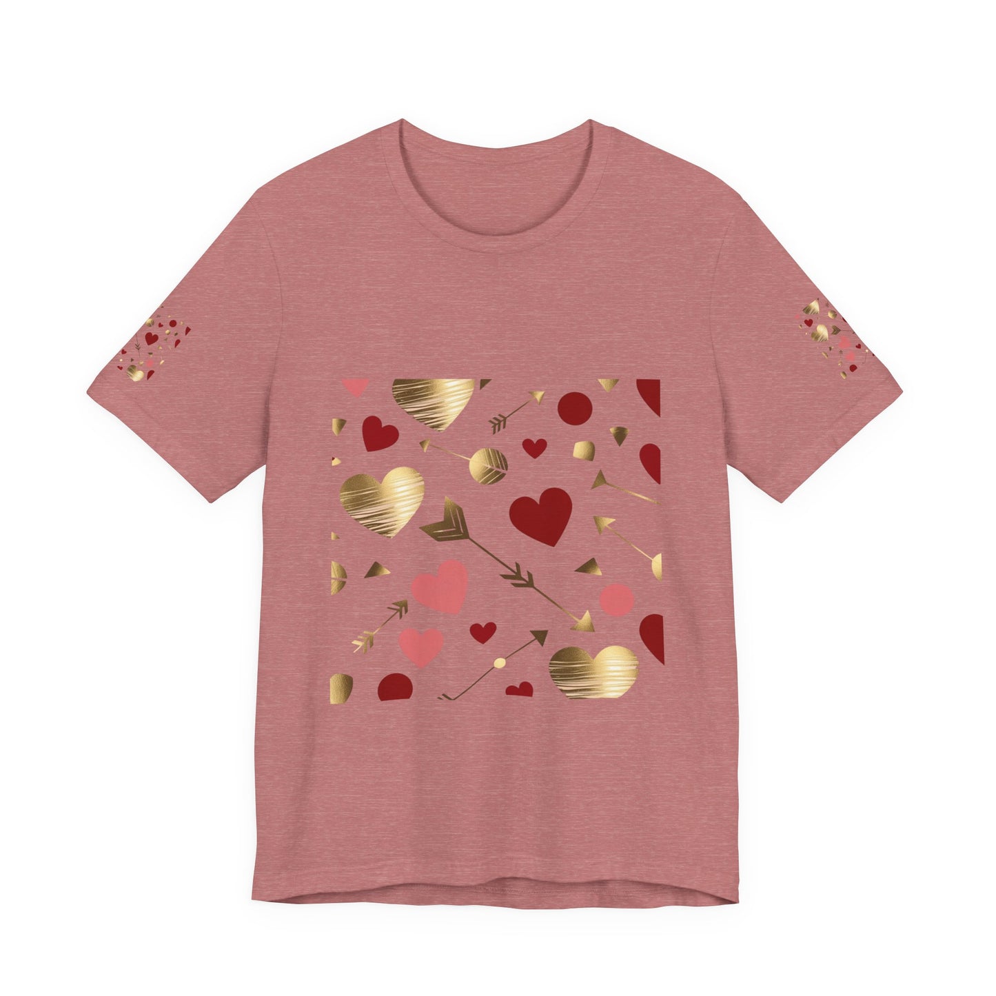 Romantic Hearts Short Sleeve Tee