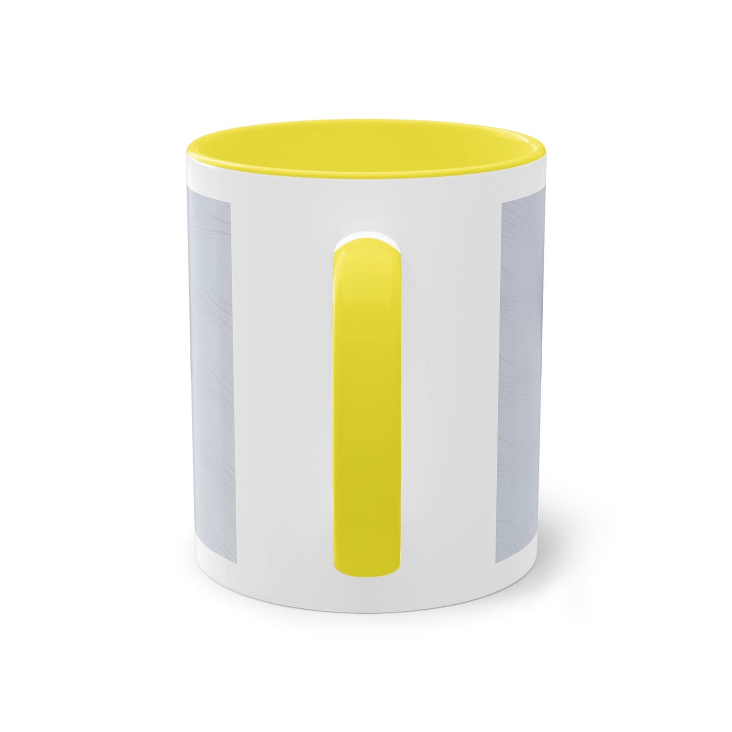 Kaleidoscope Two-Tone Coffee Mug - Vibrant Art Mug for Home & Office, Unique Gift for Coffee Lovers, Decorative Drinkware