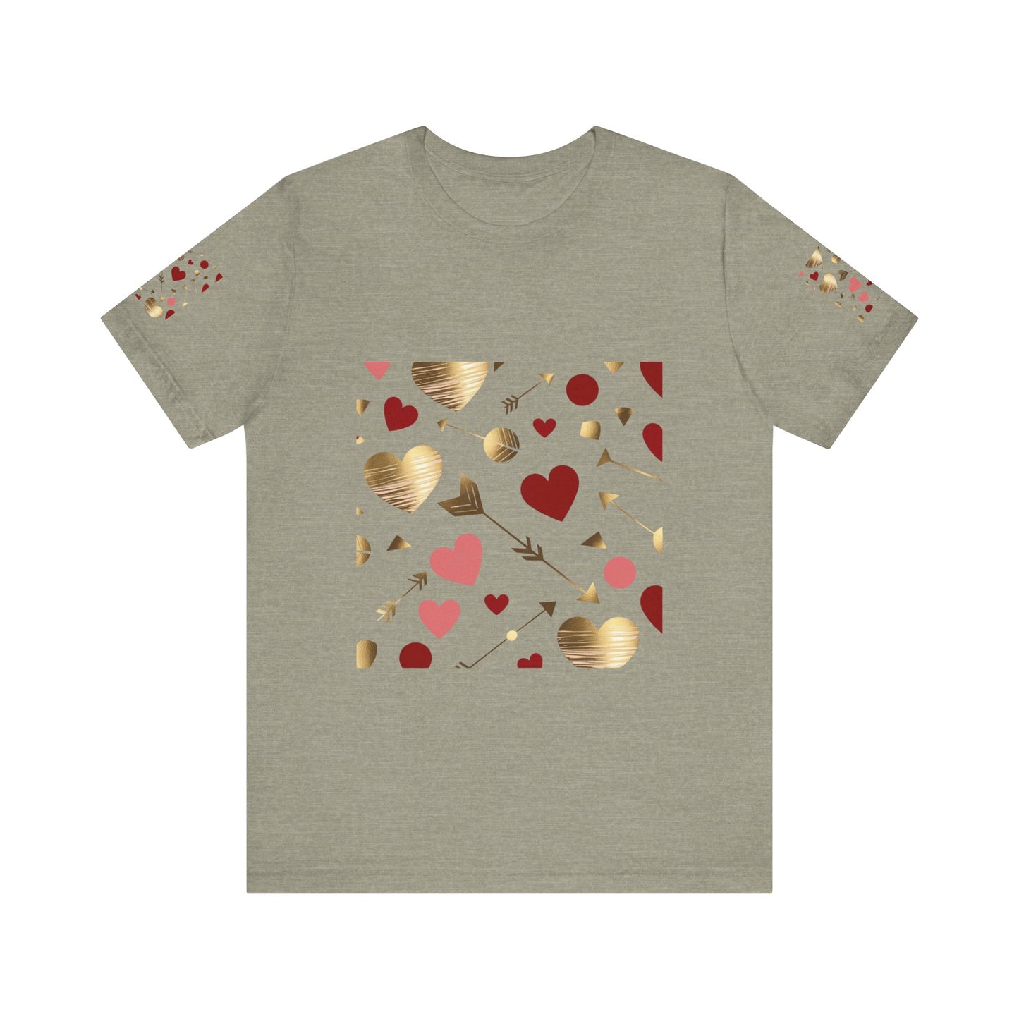 Romantic Hearts Short Sleeve Tee