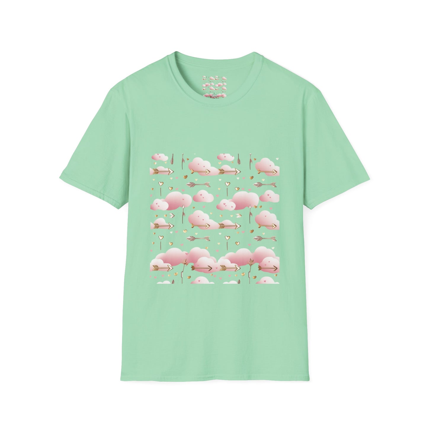Cotton Candy Dreams Softstyle T-Shirt - Cute Pastel Design for Fun and Casual Wear