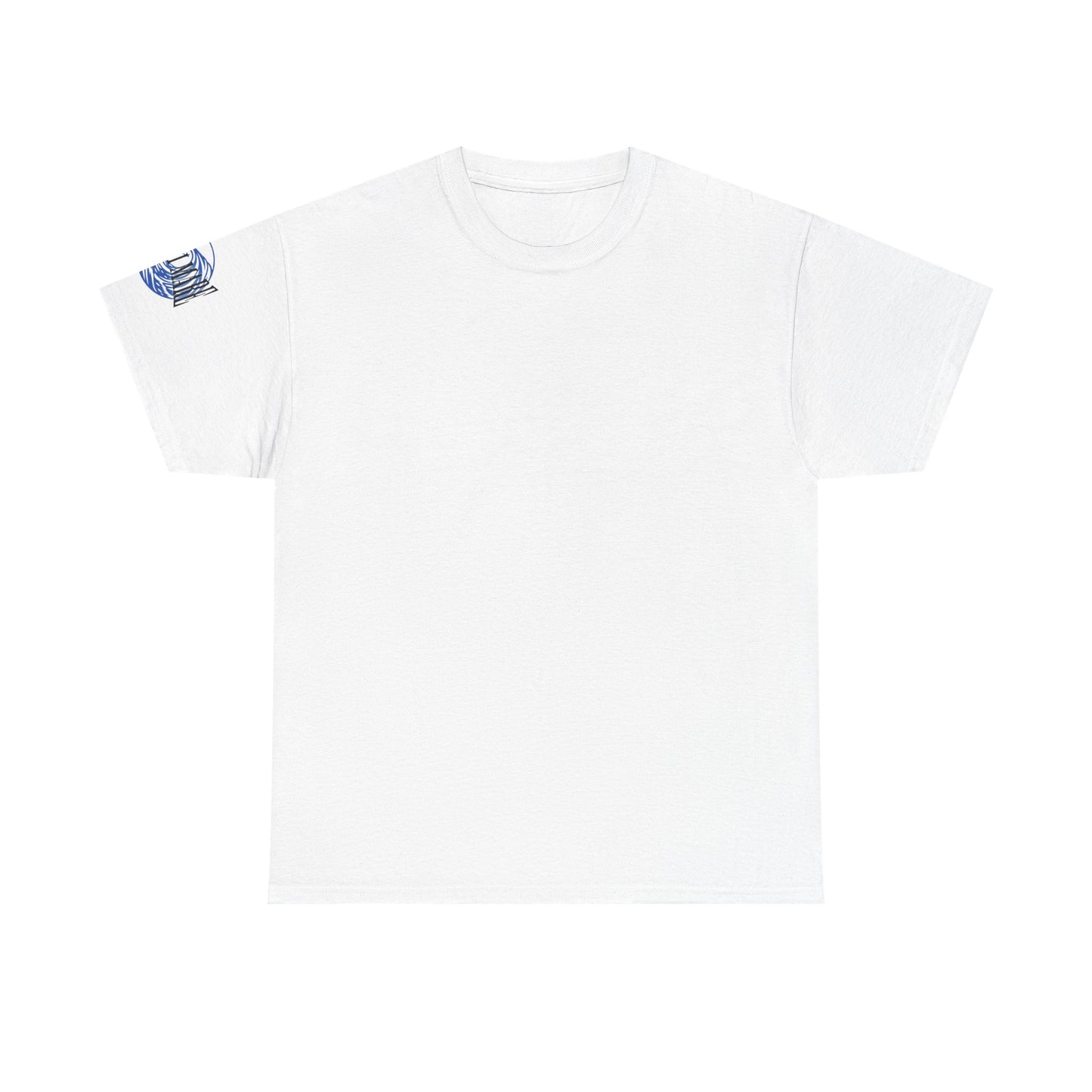 Camiseta de algodón grueso Lupo di Mare: camiseta gráfica Ocean Vibes