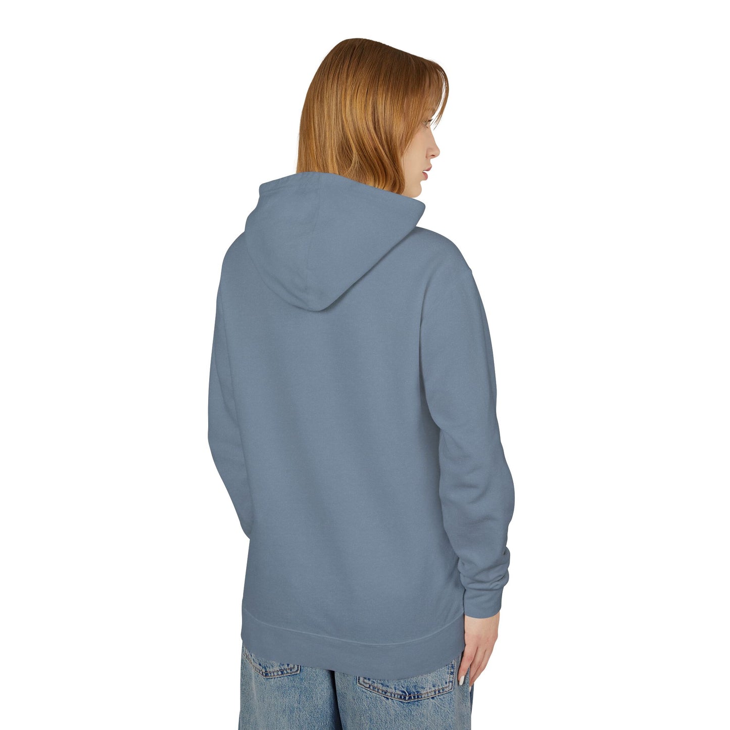 Cute Cat Love Lightweight Hooded Sweatshirt