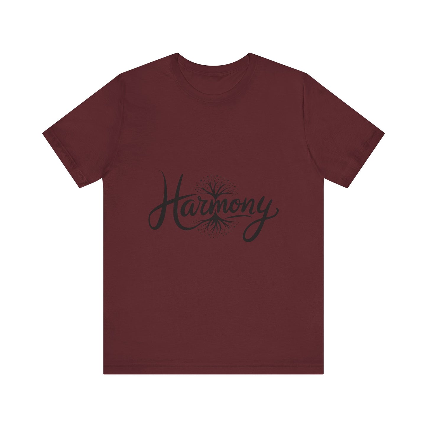 Harmony Unisex Short Sleeve Tee - Comfortable Casual Wear for Positive Vibes
