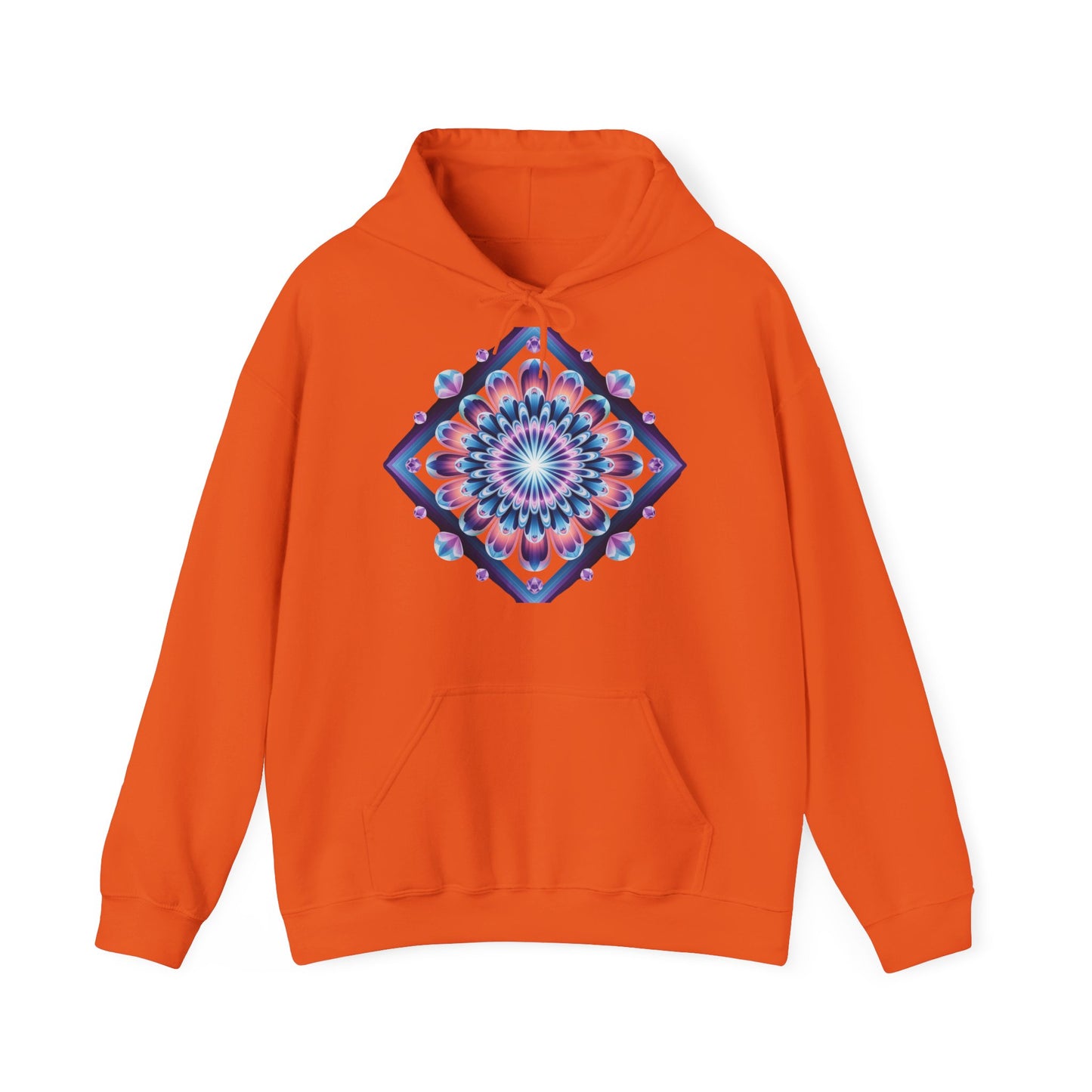 Mandala Hoodie for Comfort & Style, Cozy Wear, Gift for Her, Unique Sweatshirt, Festival Outfit, Everyday Fashion