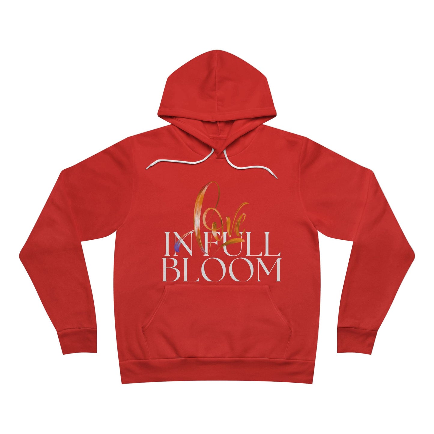 Sudadera con capucha de polar con estampado de corazones: cómoda y elegante para todas las ocasiones