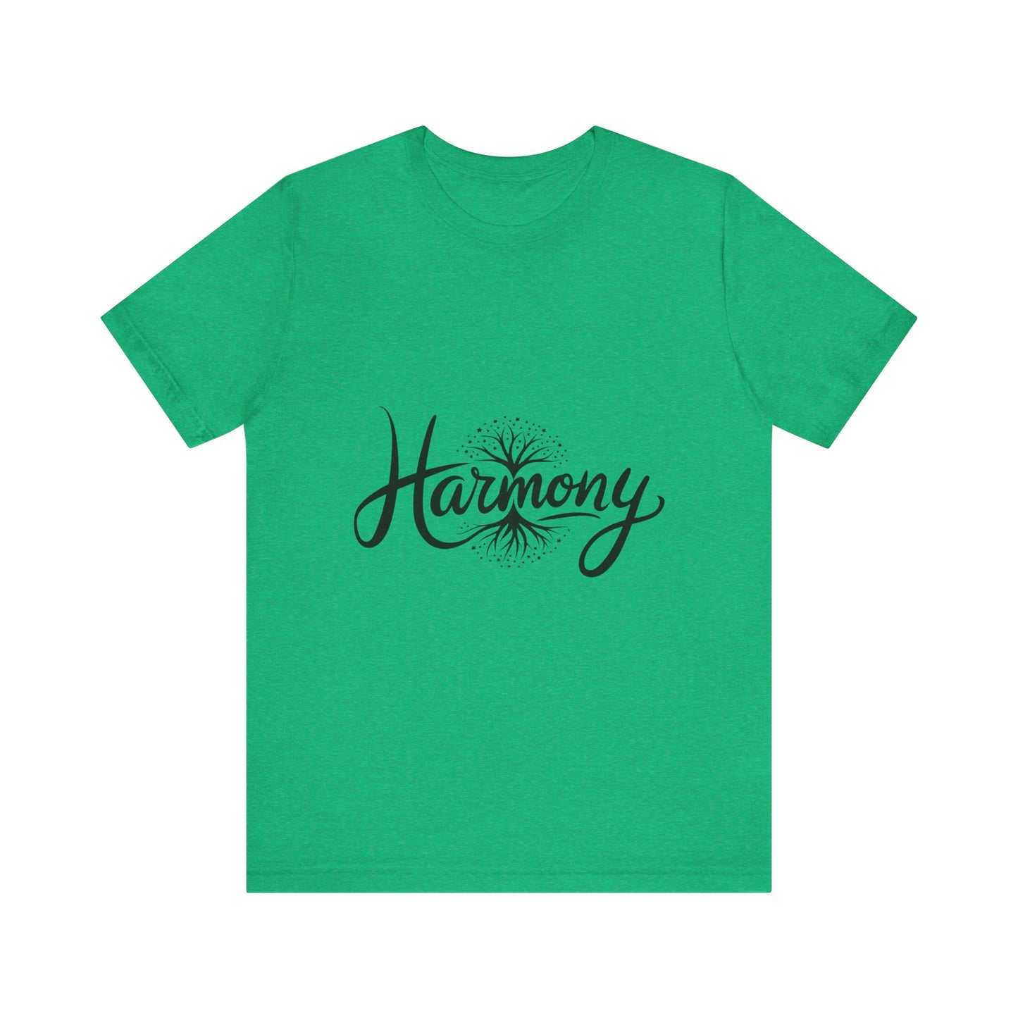 Harmony Unisex Short Sleeve Tee - Comfortable Casual Wear for Positive Vibes