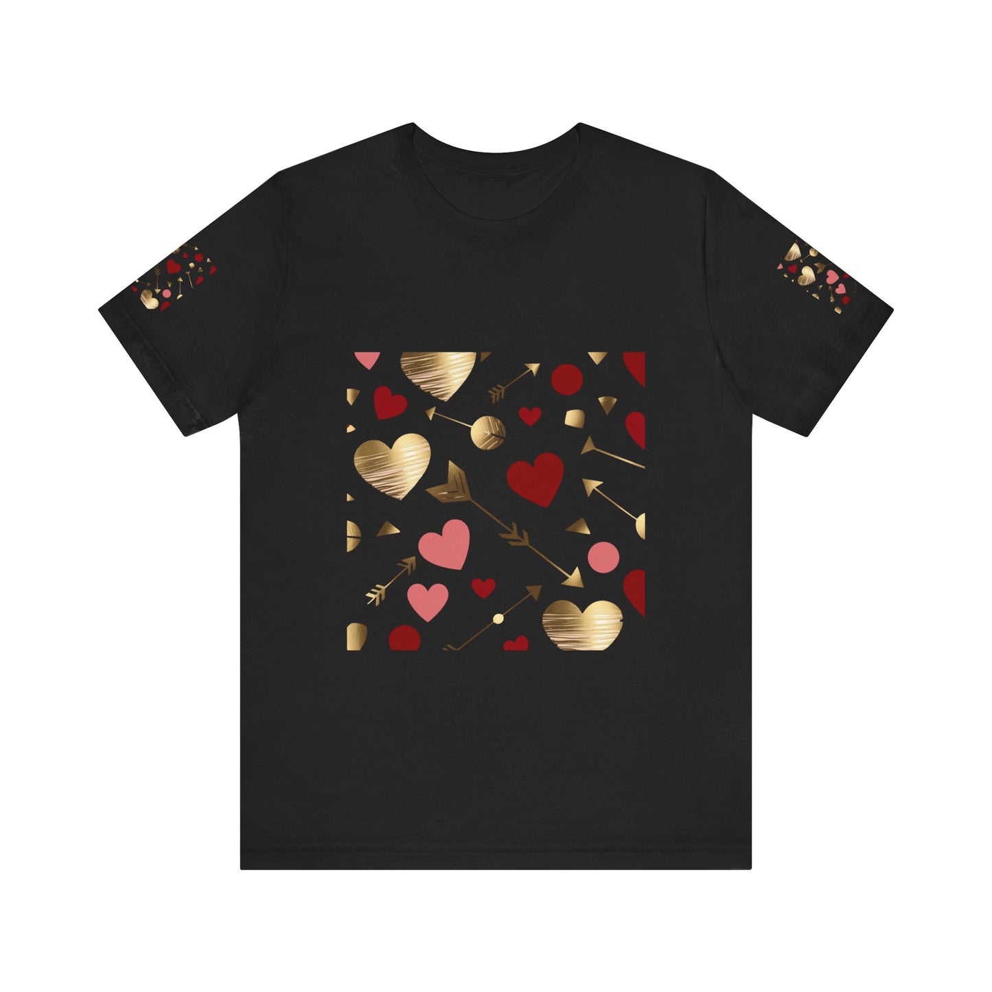 Romantic Hearts Short Sleeve Tee