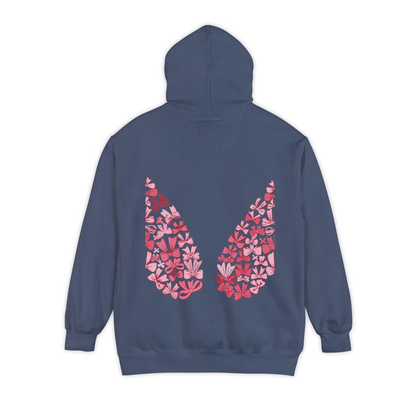 Sudadera con capucha teñida Heart Blossom | Ideal para ropa informal y amantes de la naturaleza