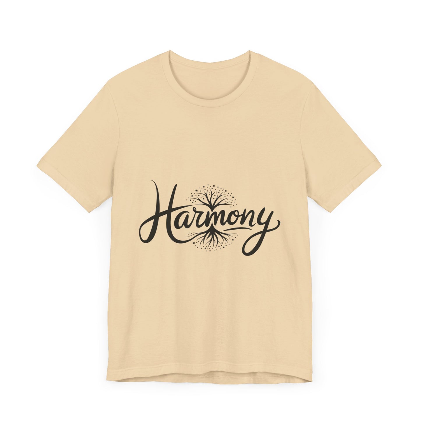 Harmony Unisex Short Sleeve Tee - Comfortable Casual Wear for Positive Vibes