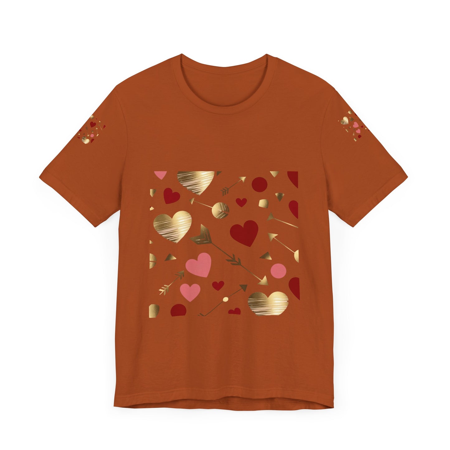 Romantic Hearts Short Sleeve Tee