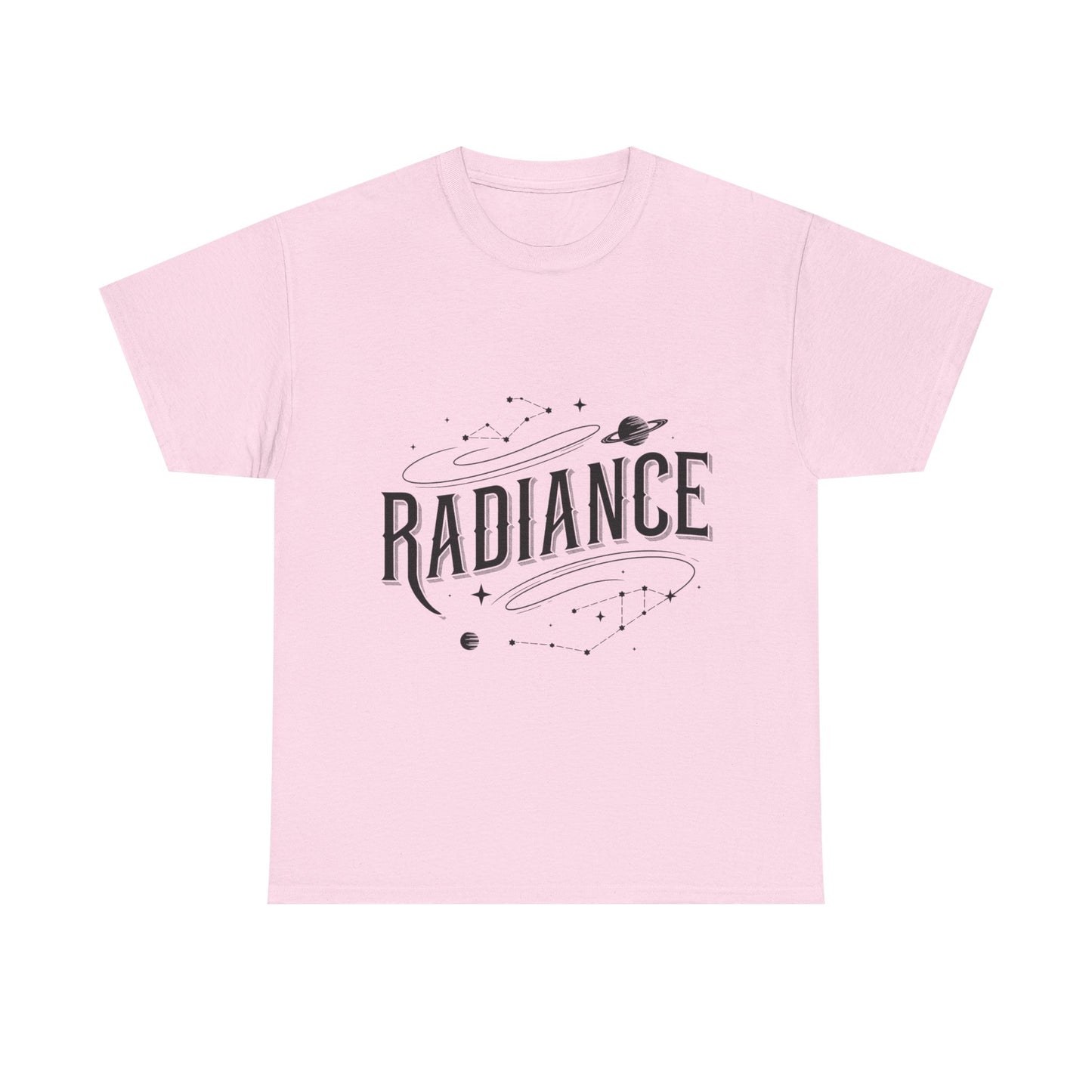 Radiance Unisex Heavy Cotton Tee - Cosmic Design for Star Gazers