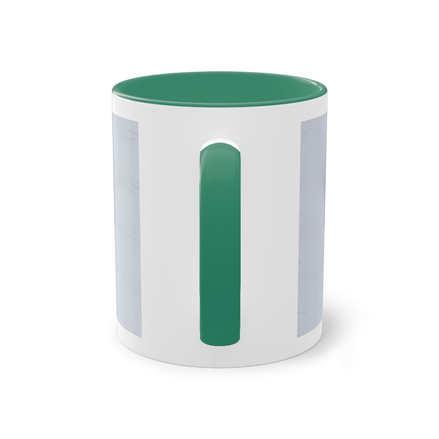 Kaleidoscope Two-Tone Coffee Mug - Vibrant Art Mug for Home & Office, Unique Gift for Coffee Lovers, Decorative Drinkware