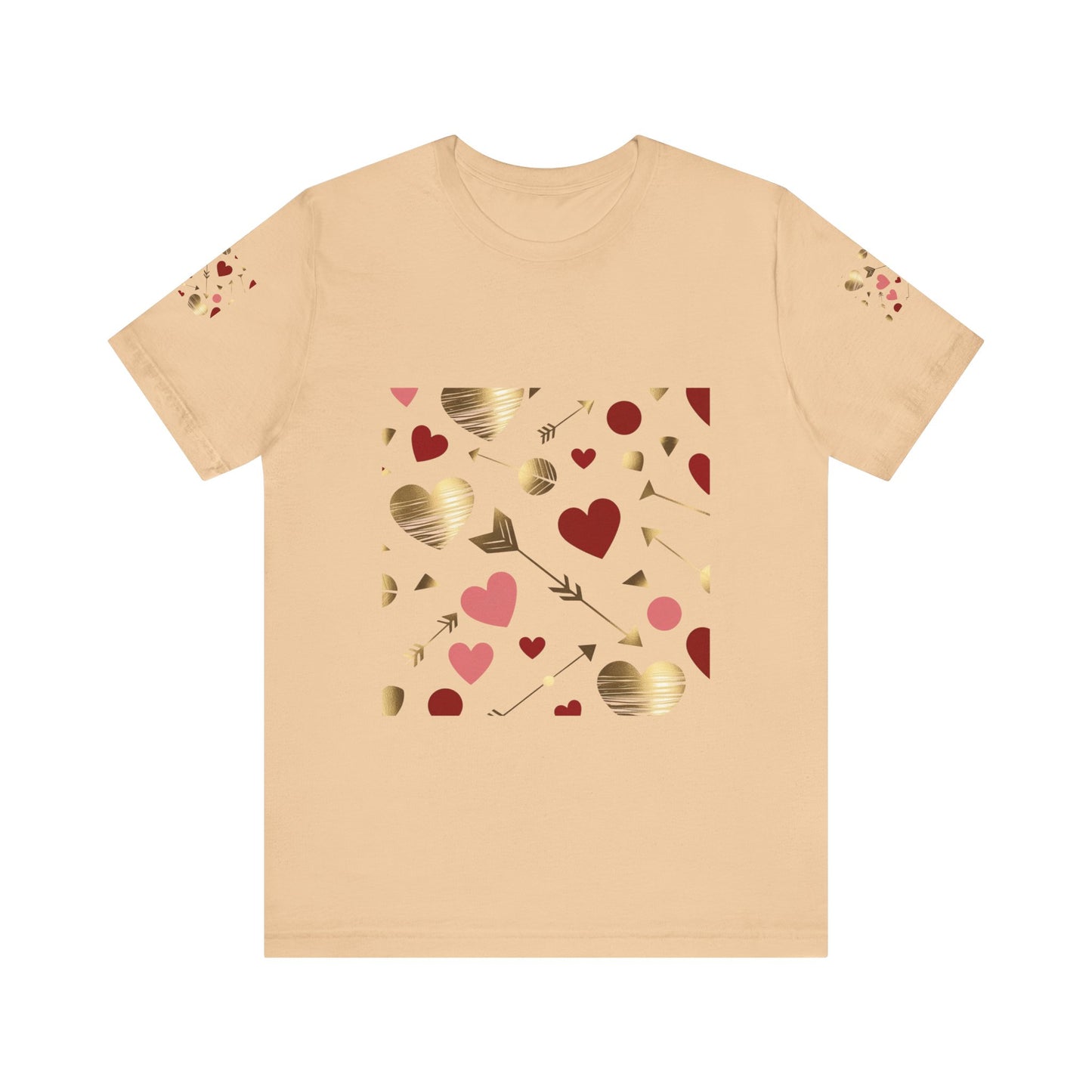 Romantic Hearts Short Sleeve Tee