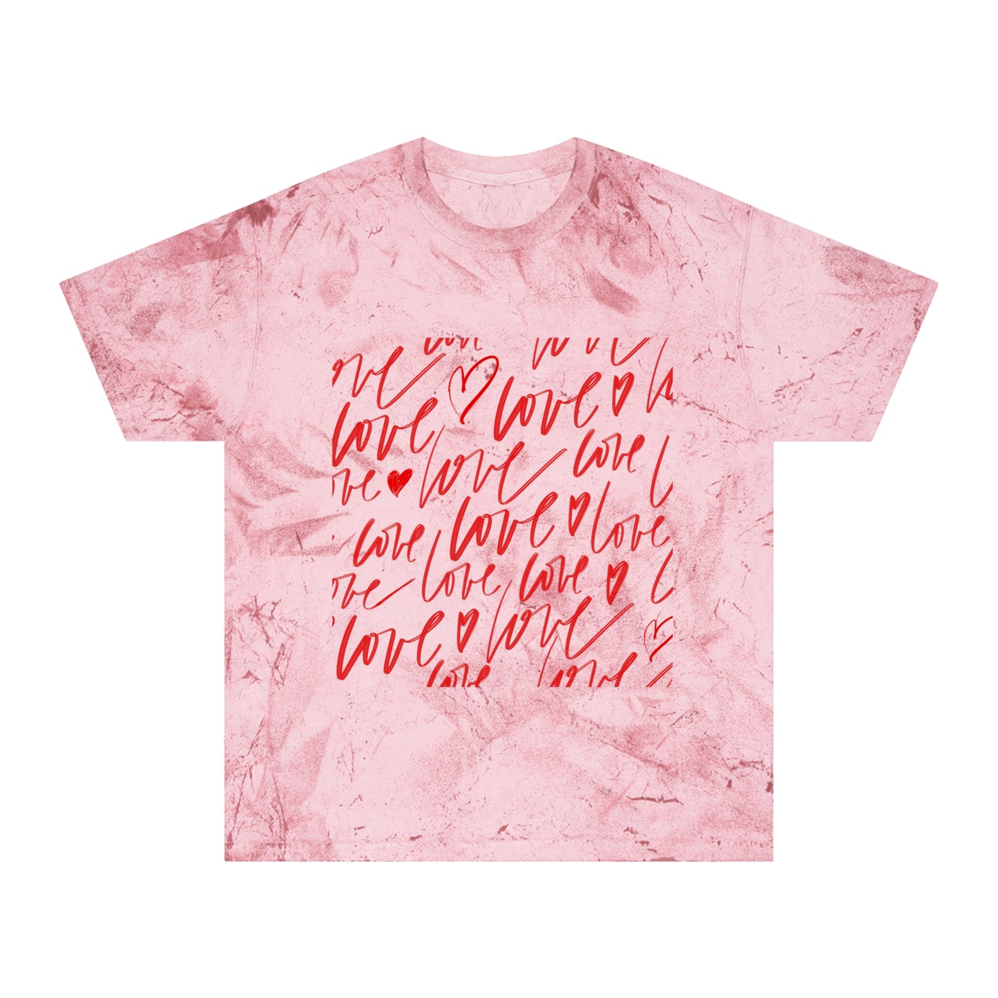 Color Blast Love T-Shirt for Passionate Souls | Perfect for Everyday Wear