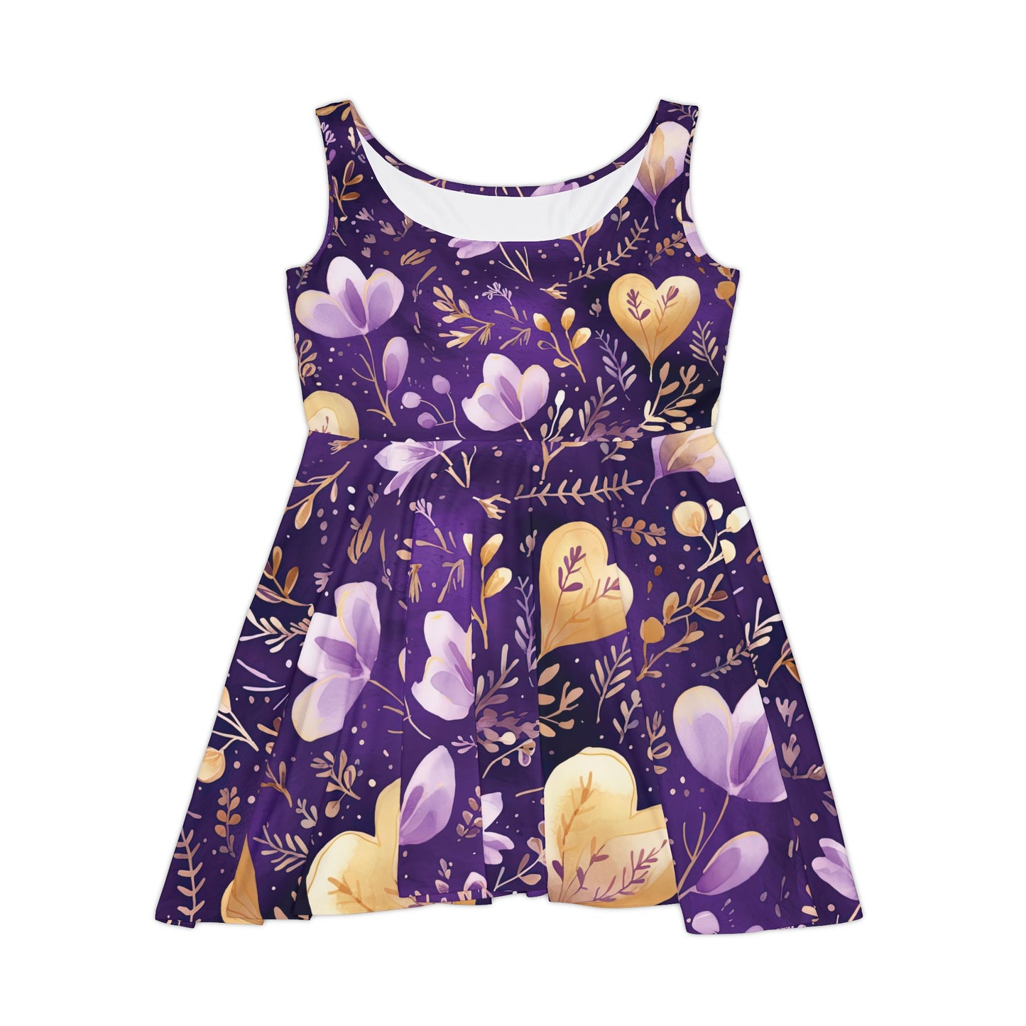 Chic Floral Women's Skater Dress - Perfect for Spring Celebrations