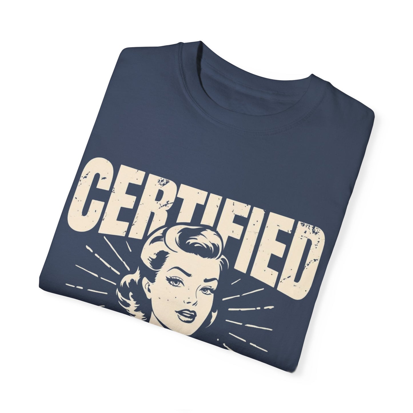 Certified Attitud Garment-Dyed T-Shirt - Casual & Confident Style