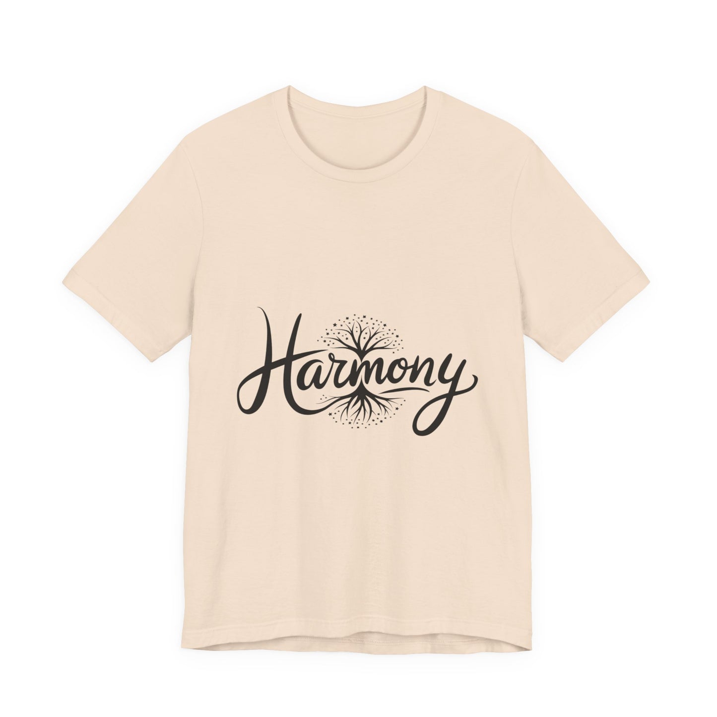 Harmony Unisex Short Sleeve Tee - Comfortable Casual Wear for Positive Vibes