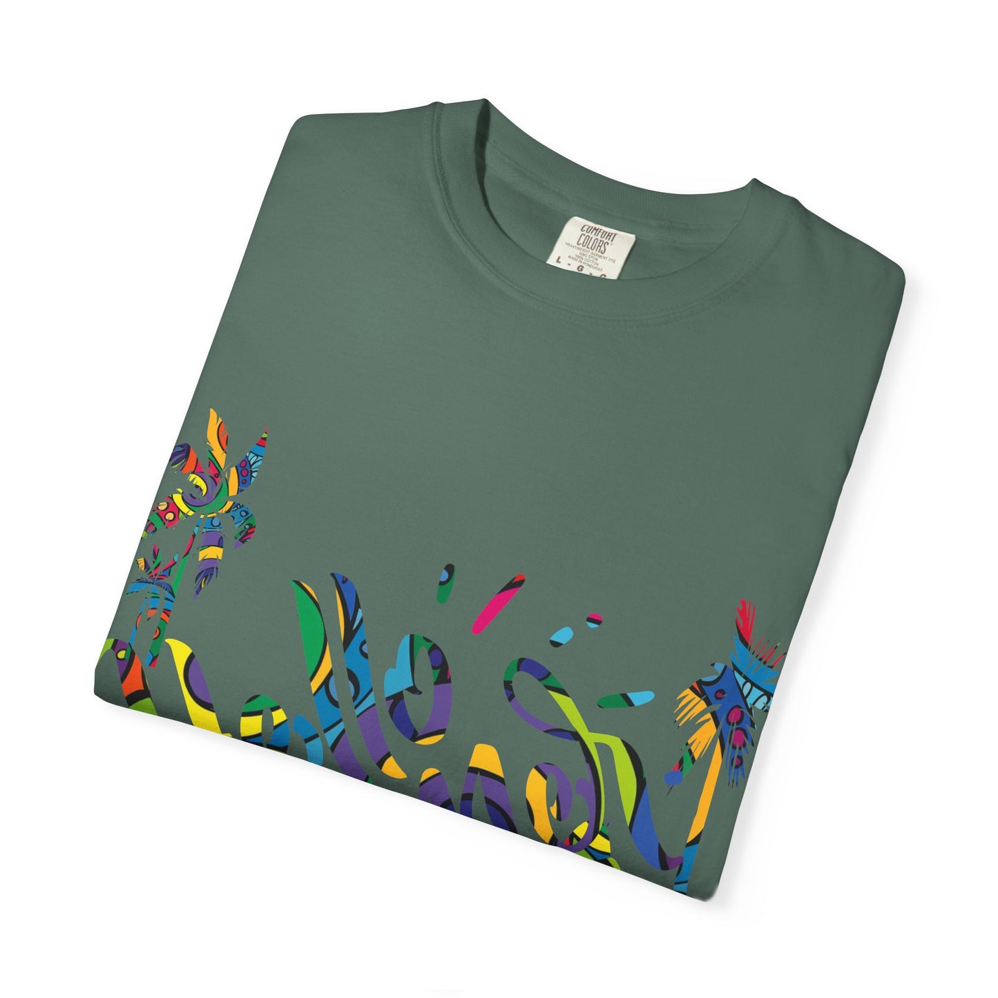 Gold Heart Pattern Women T-Shirt