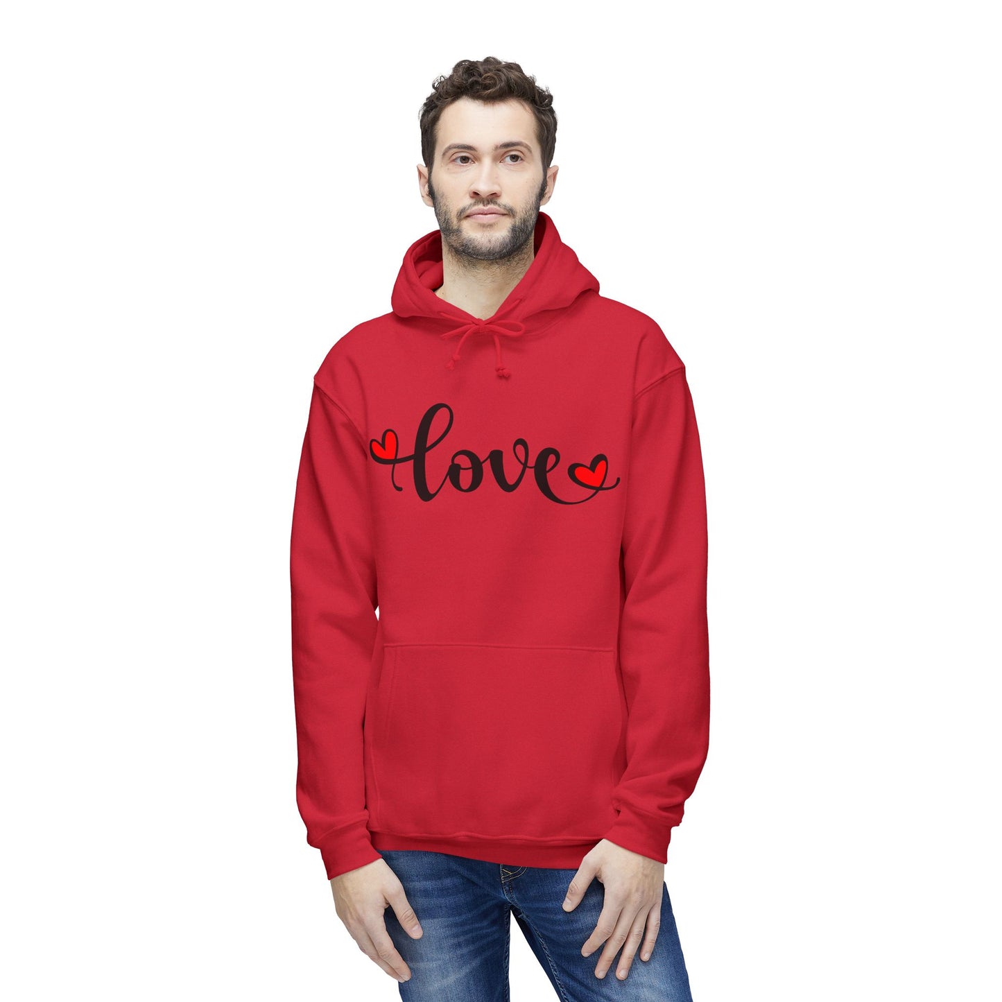 Love Hooded Sweatshirt - Made in the USA