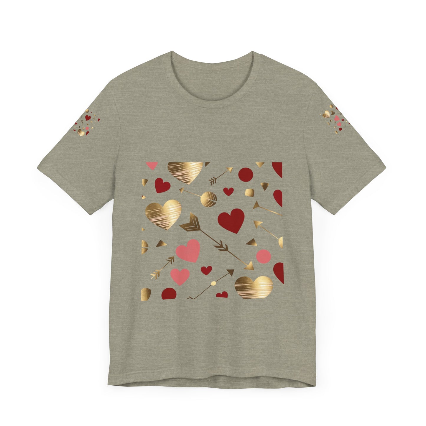 Romantic Hearts Short Sleeve Tee