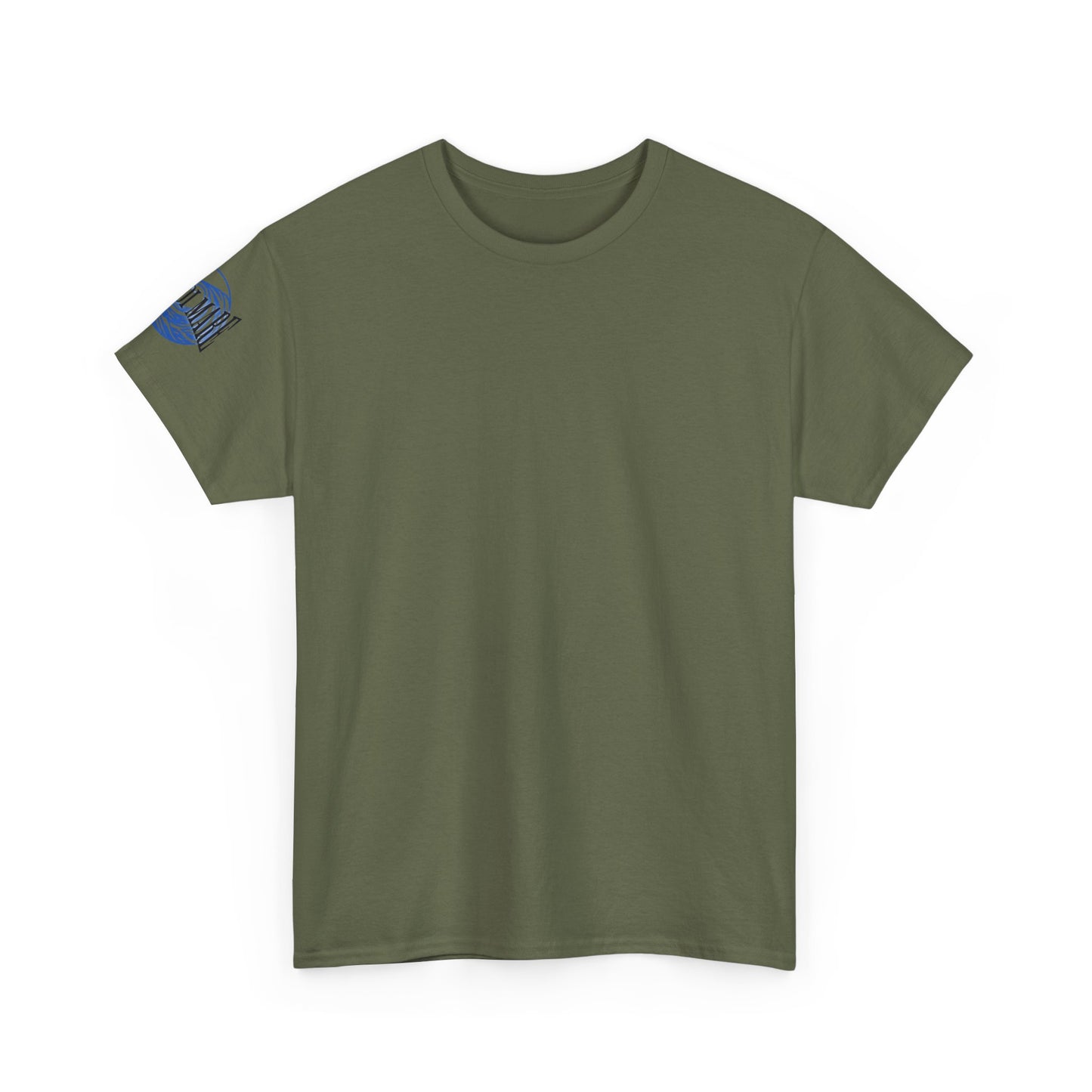 Camiseta de algodón grueso Lupo di Mare: camiseta gráfica Ocean Vibes