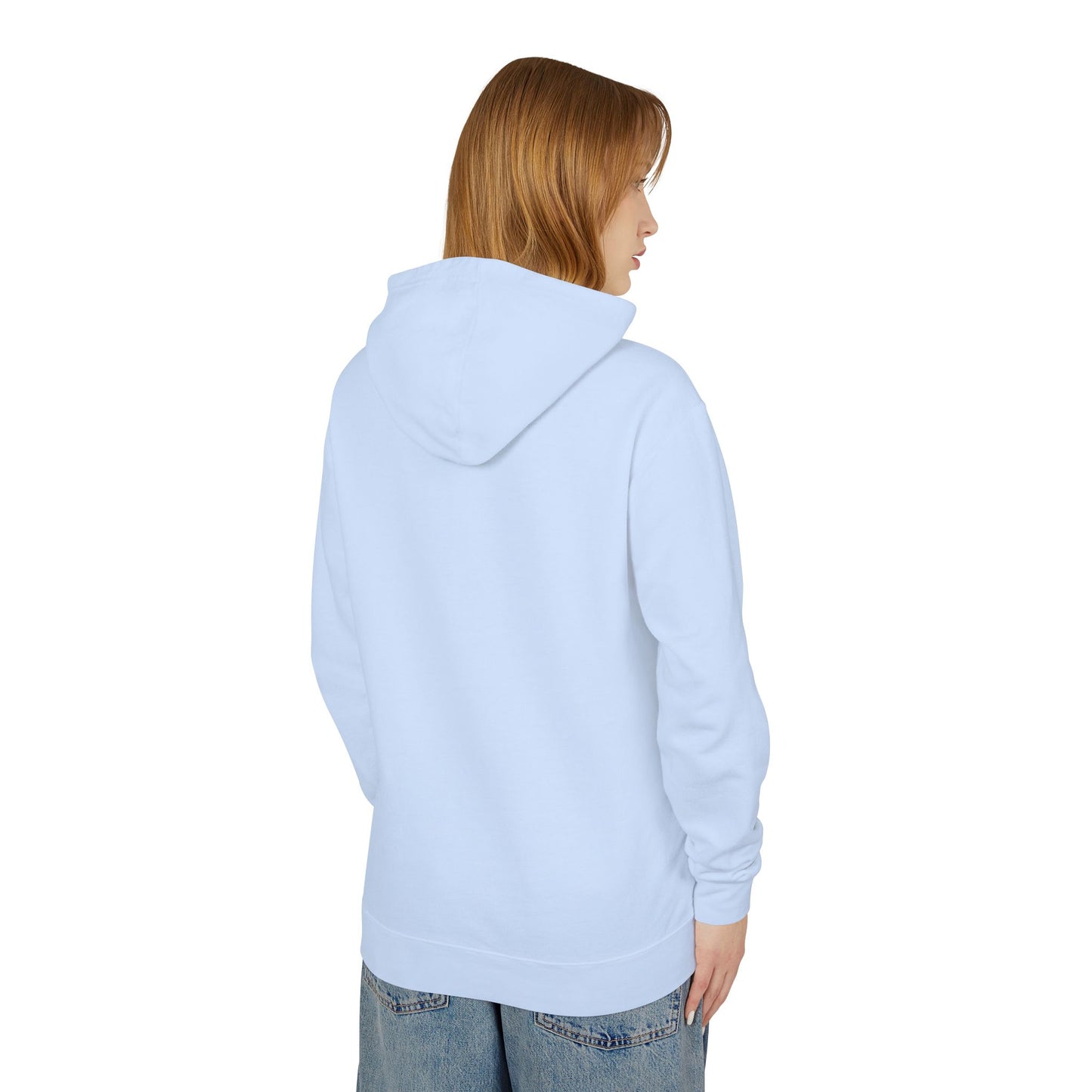 Cute Cat Love Lightweight Hooded Sweatshirt