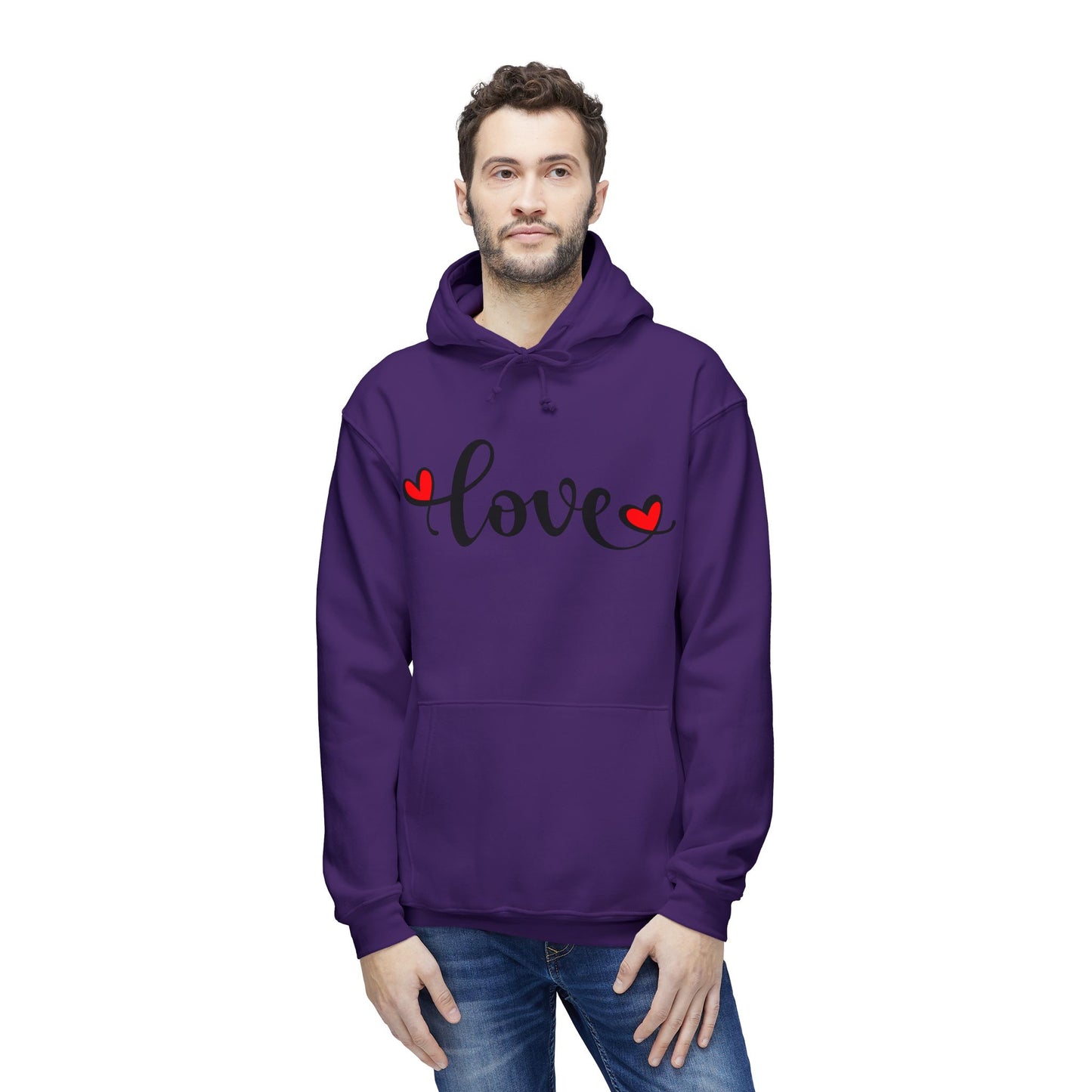 Love Hooded Sweatshirt - Made in the USA