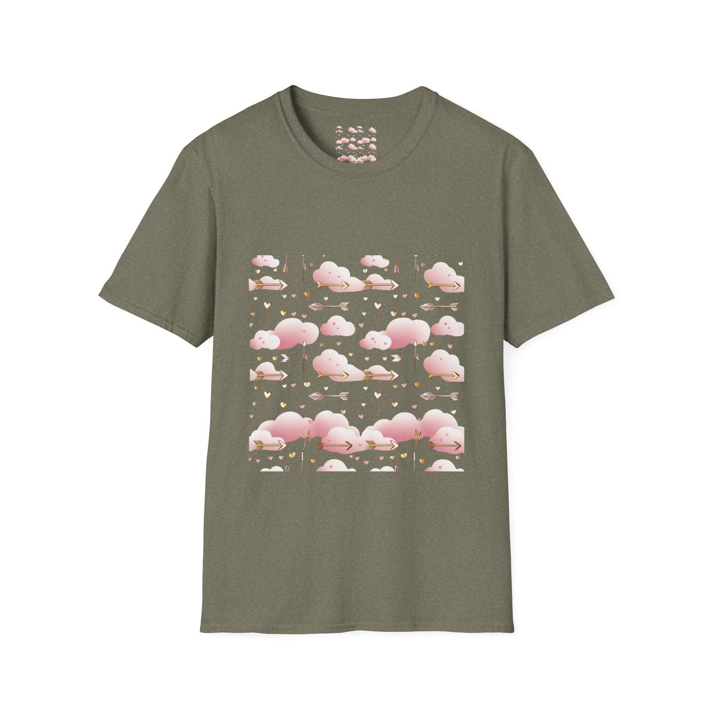 Cotton Candy Dreams Softstyle T-Shirt - Cute Pastel Design for Fun and Casual Wear