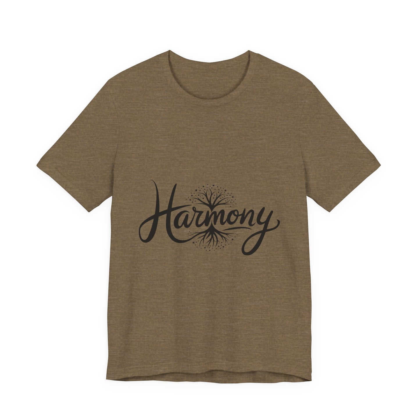 Harmony Unisex Short Sleeve Tee - Comfortable Casual Wear for Positive Vibes