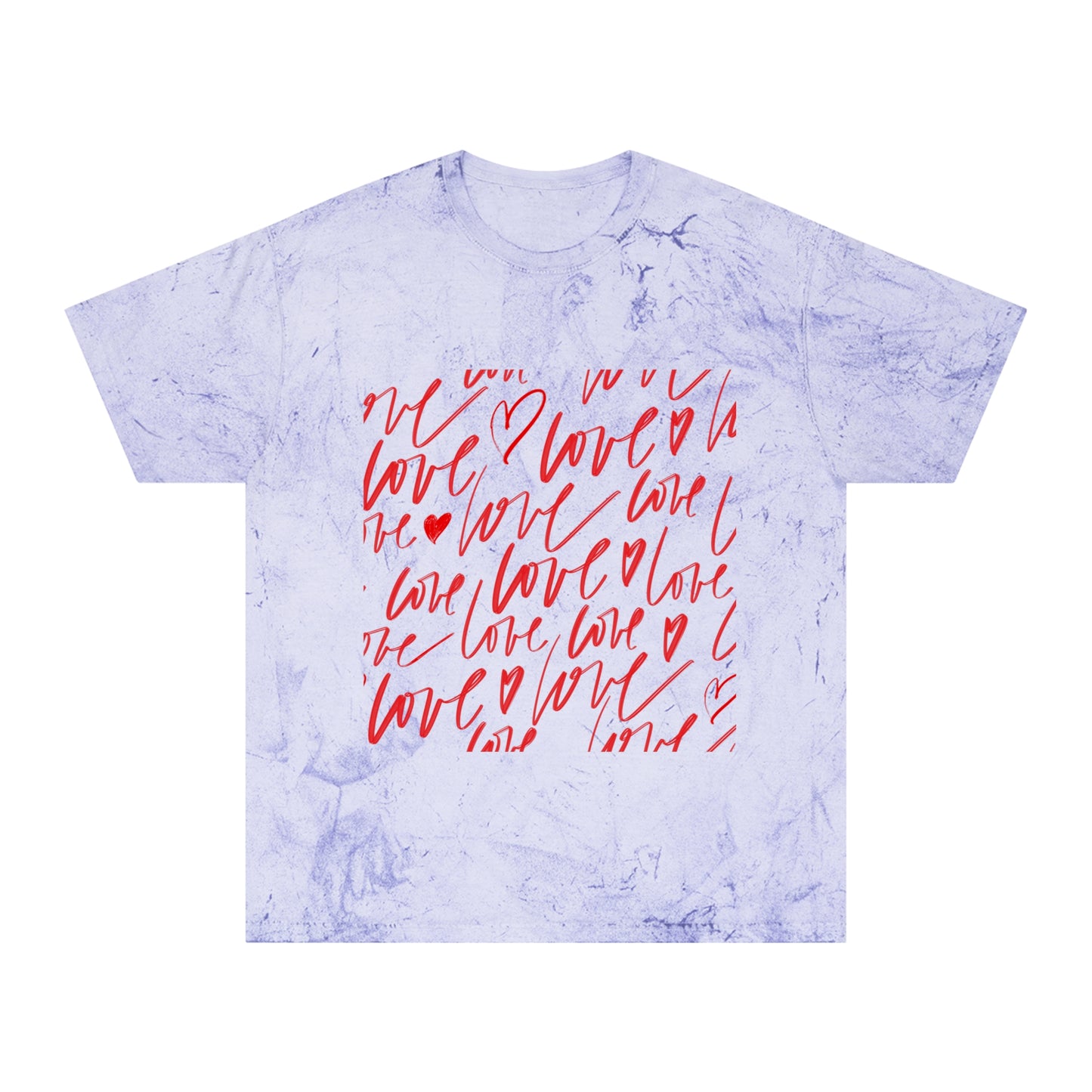 Color Blast Love T-Shirt for Passionate Souls | Perfect for Everyday Wear