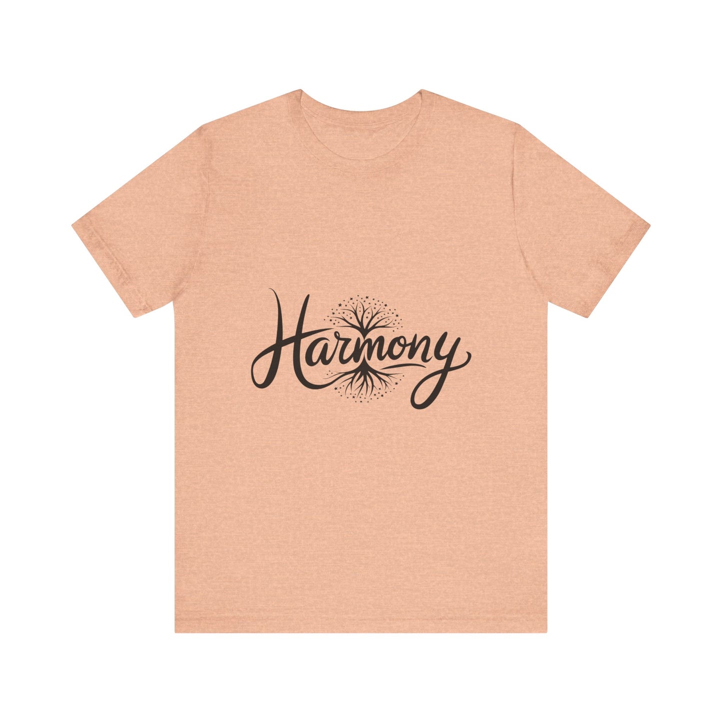 Harmony Unisex Short Sleeve Tee - Comfortable Casual Wear for Positive Vibes