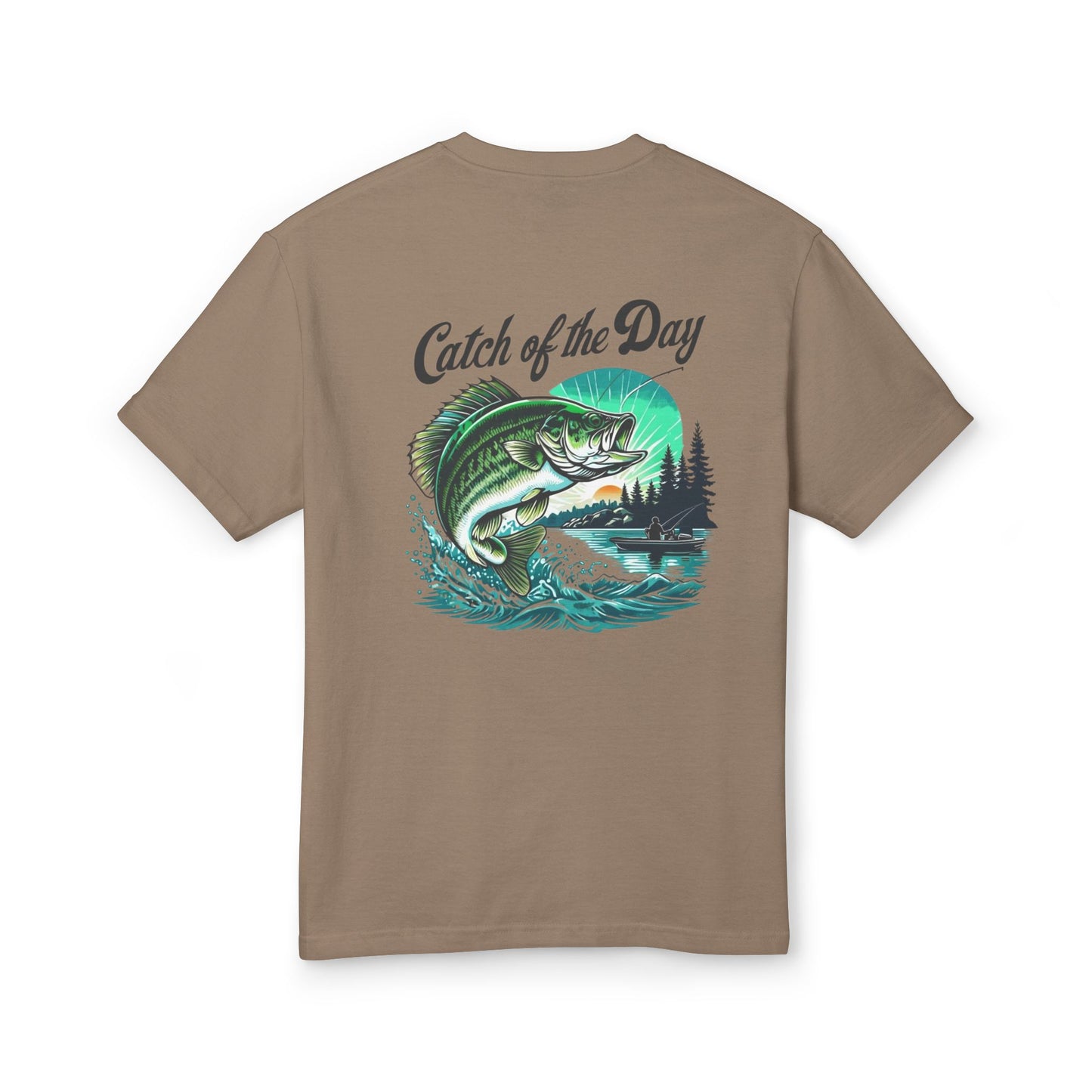 Catch of the Day Fishing Tee - Heavyweight Cotton Shirt