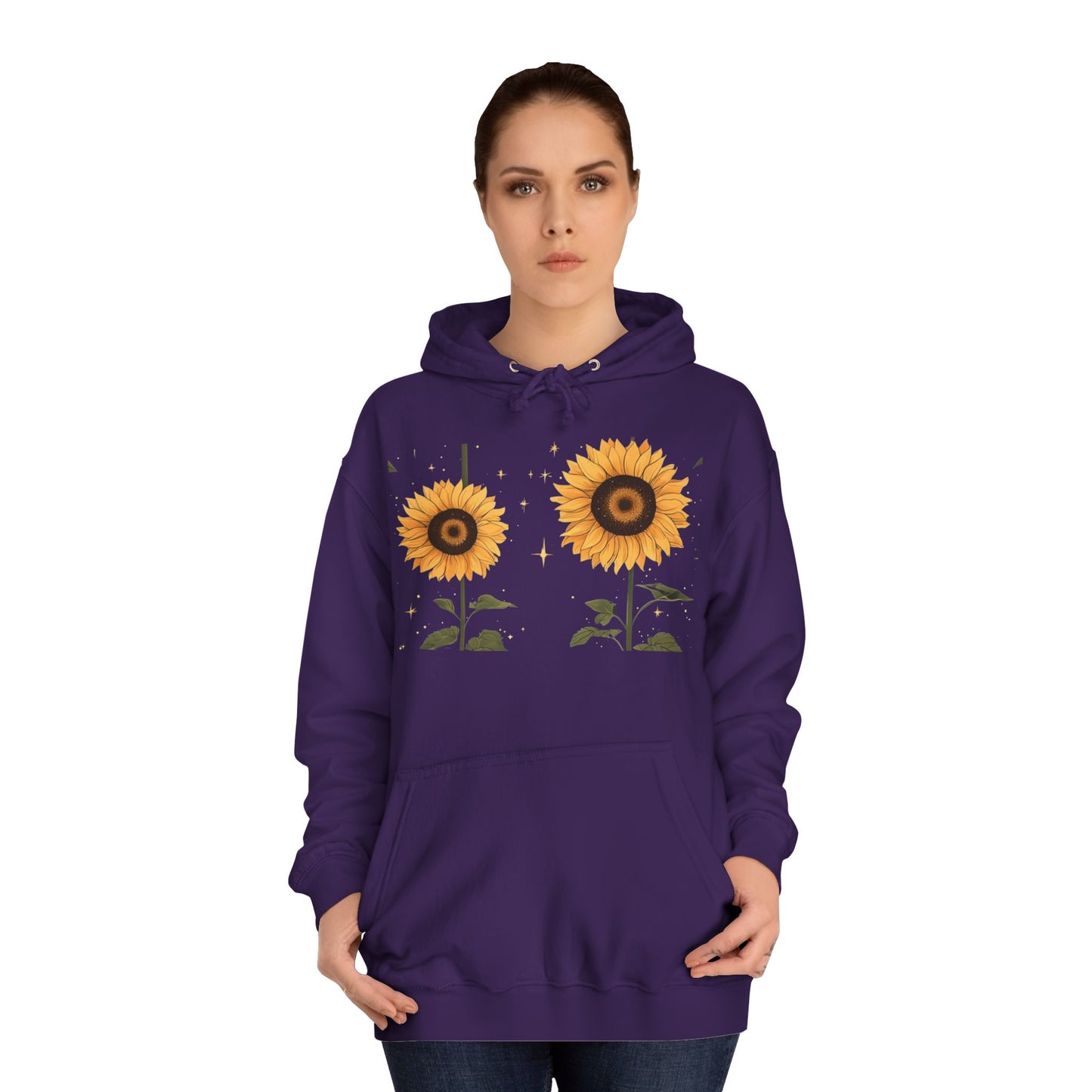 Bonita sudadera con capucha universitaria con lazo rosa: elegante y cómoda