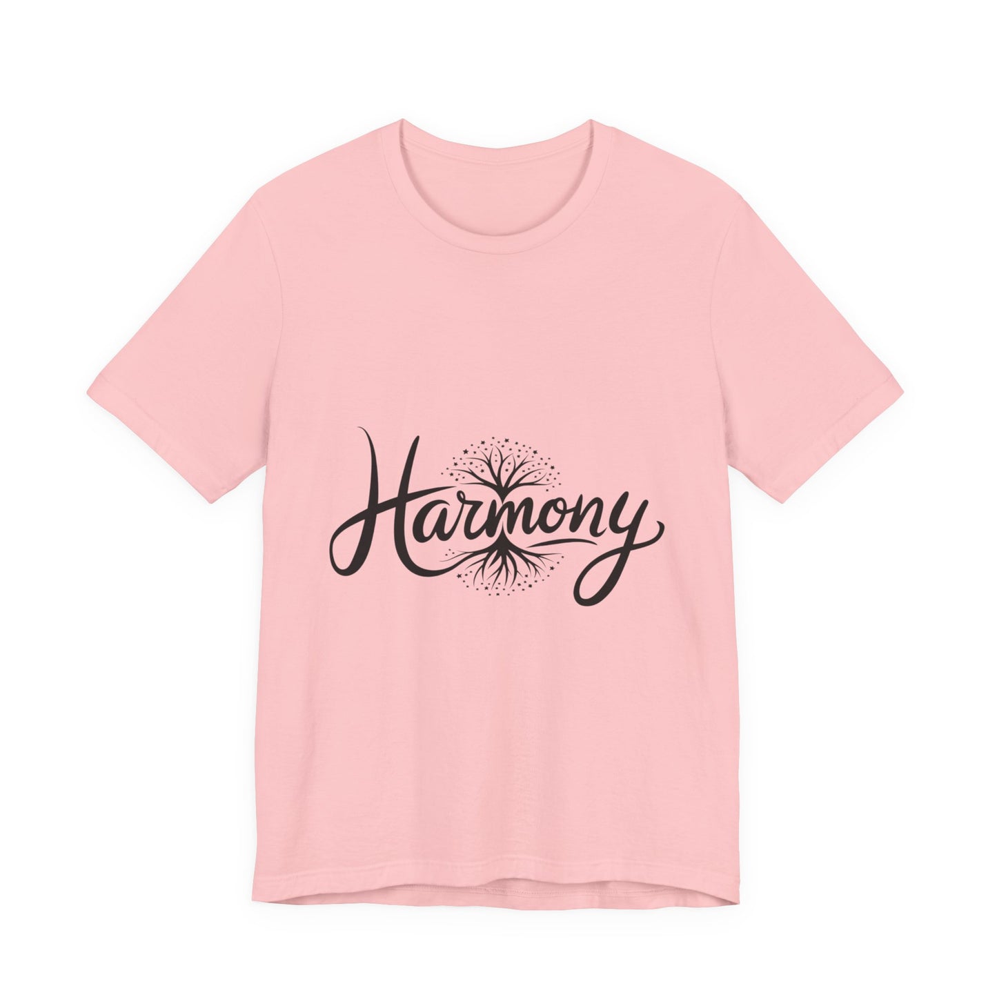 Harmony Unisex Short Sleeve Tee - Comfortable Casual Wear for Positive Vibes