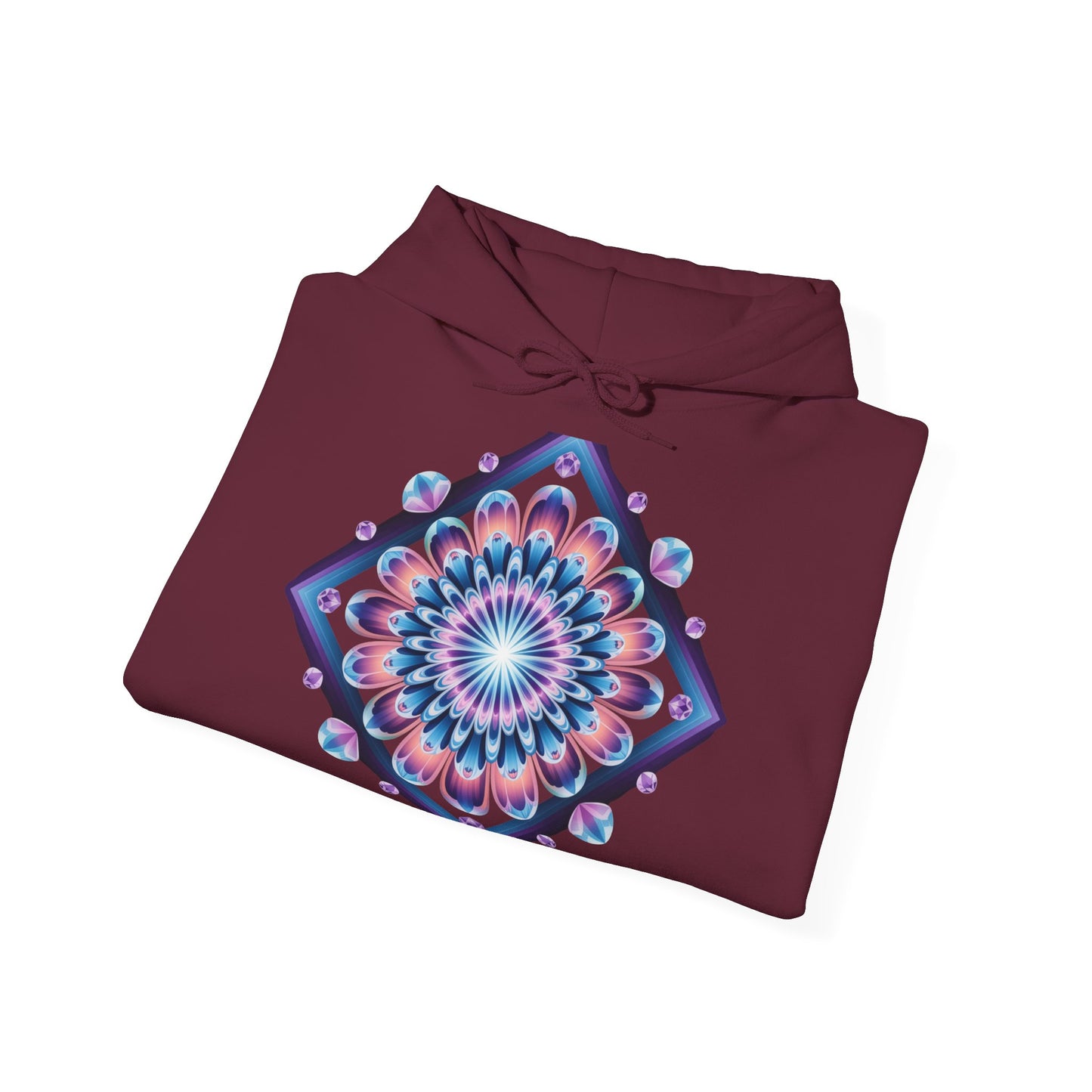 Mandala Hoodie for Comfort & Style, Cozy Wear, Gift for Her, Unique Sweatshirt, Festival Outfit, Everyday Fashion